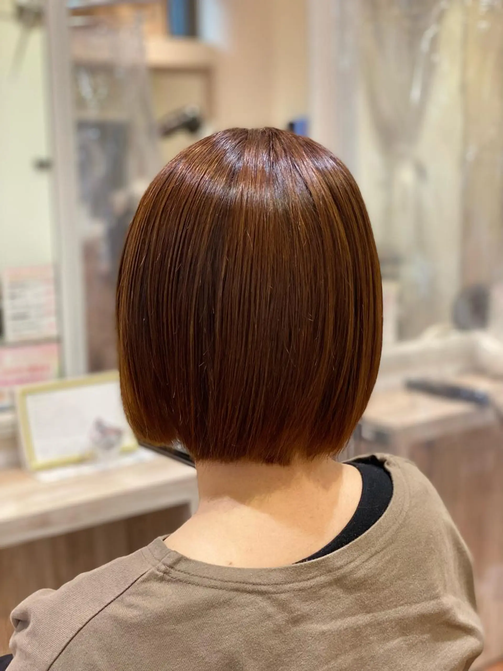 ショート ボブ ショートヘア 小顔カット トリートメント ☘️お悩み解決☘️ 岡部恒輝のヘアスタイル