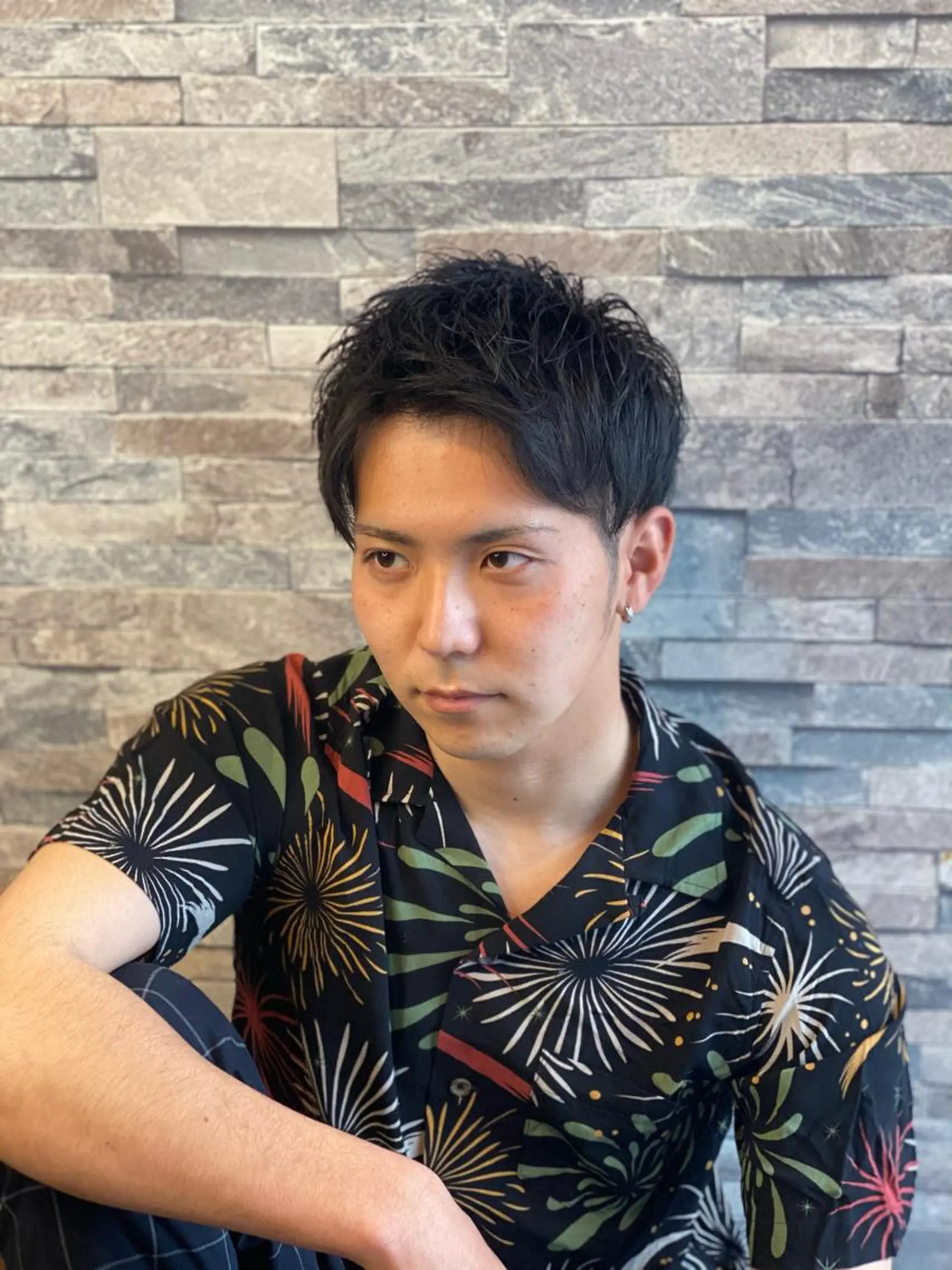 ショート カット トリートメント 藏本 剛史のヘアスタイル