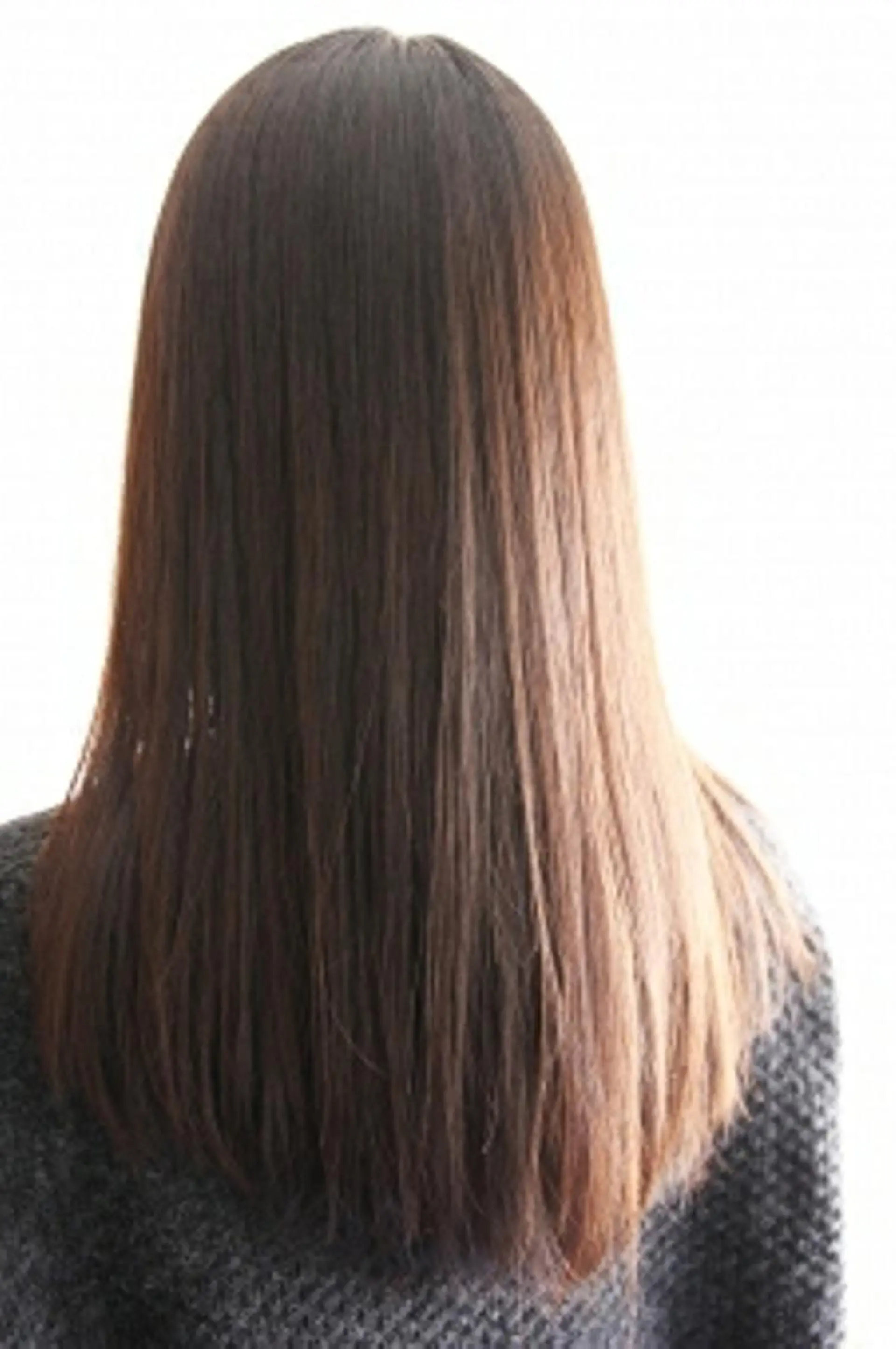 ロング カット 縮毛矯正 髪質改善 salon セキグチのヘアスタイル