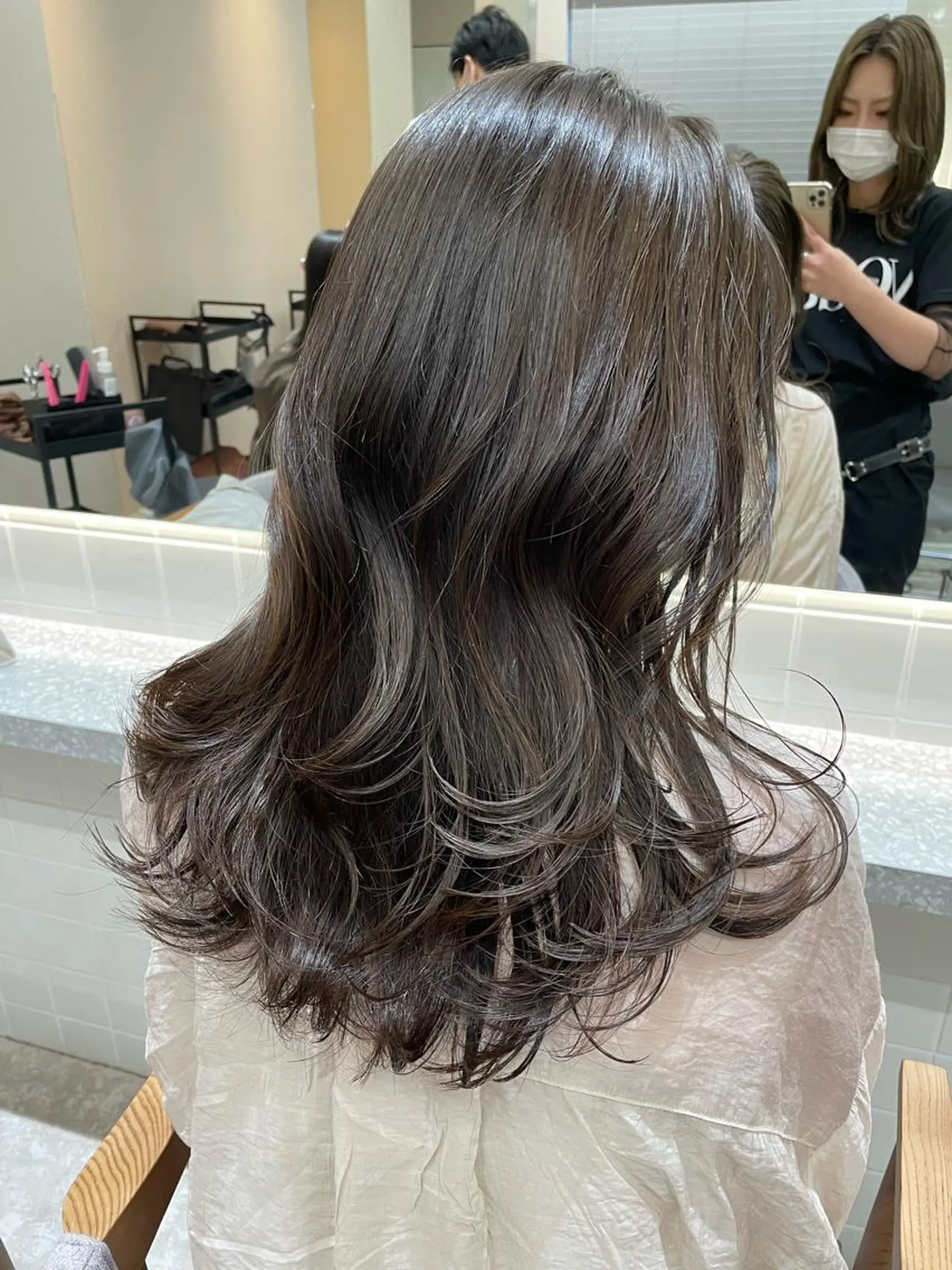 ミディアム くびれヘア YUKI / レイヤーカット🤍のヘアスタイル