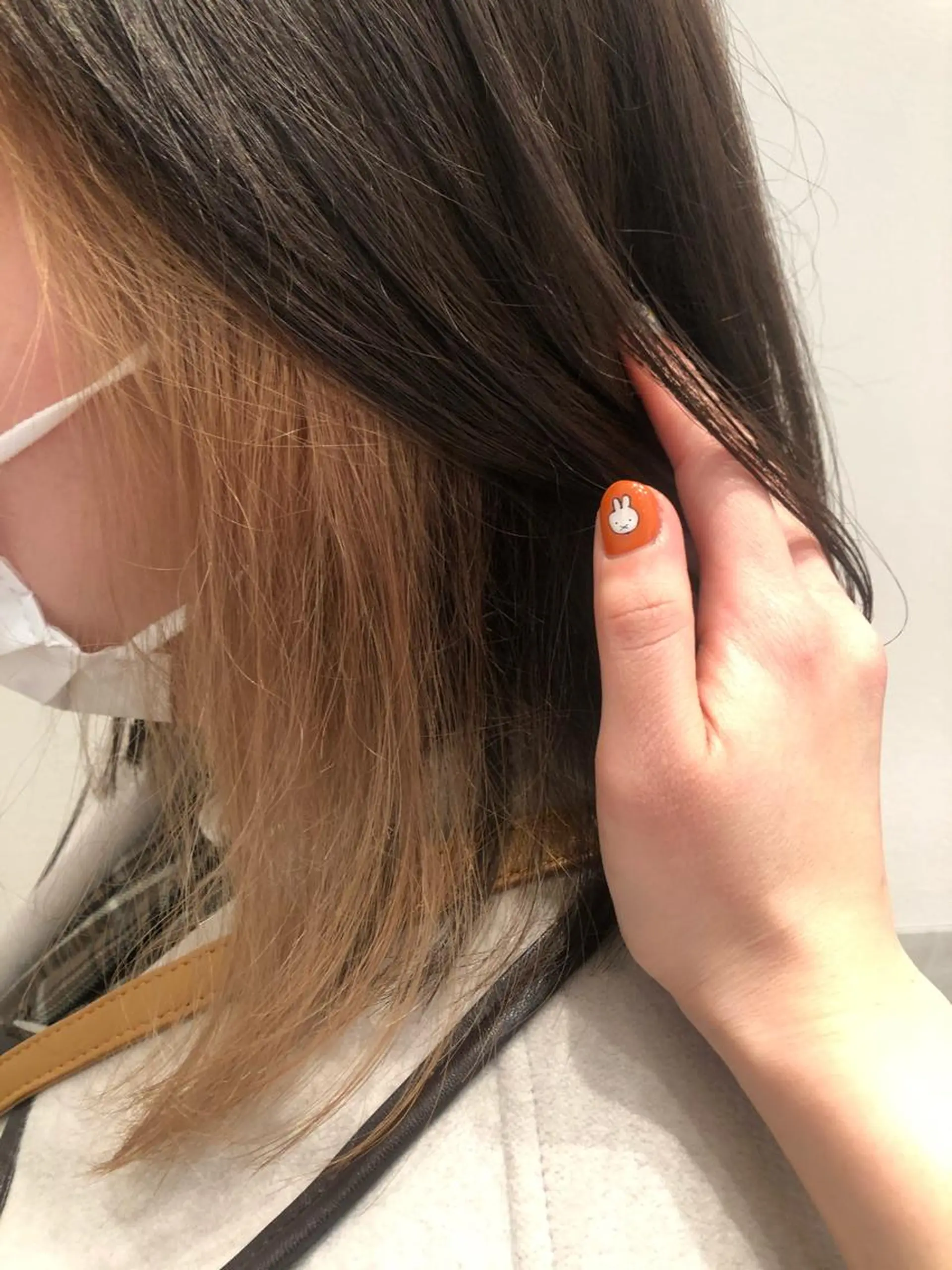 ミディアム メンズパーマ、カラー 大募集村上莉奈のヘアスタイル