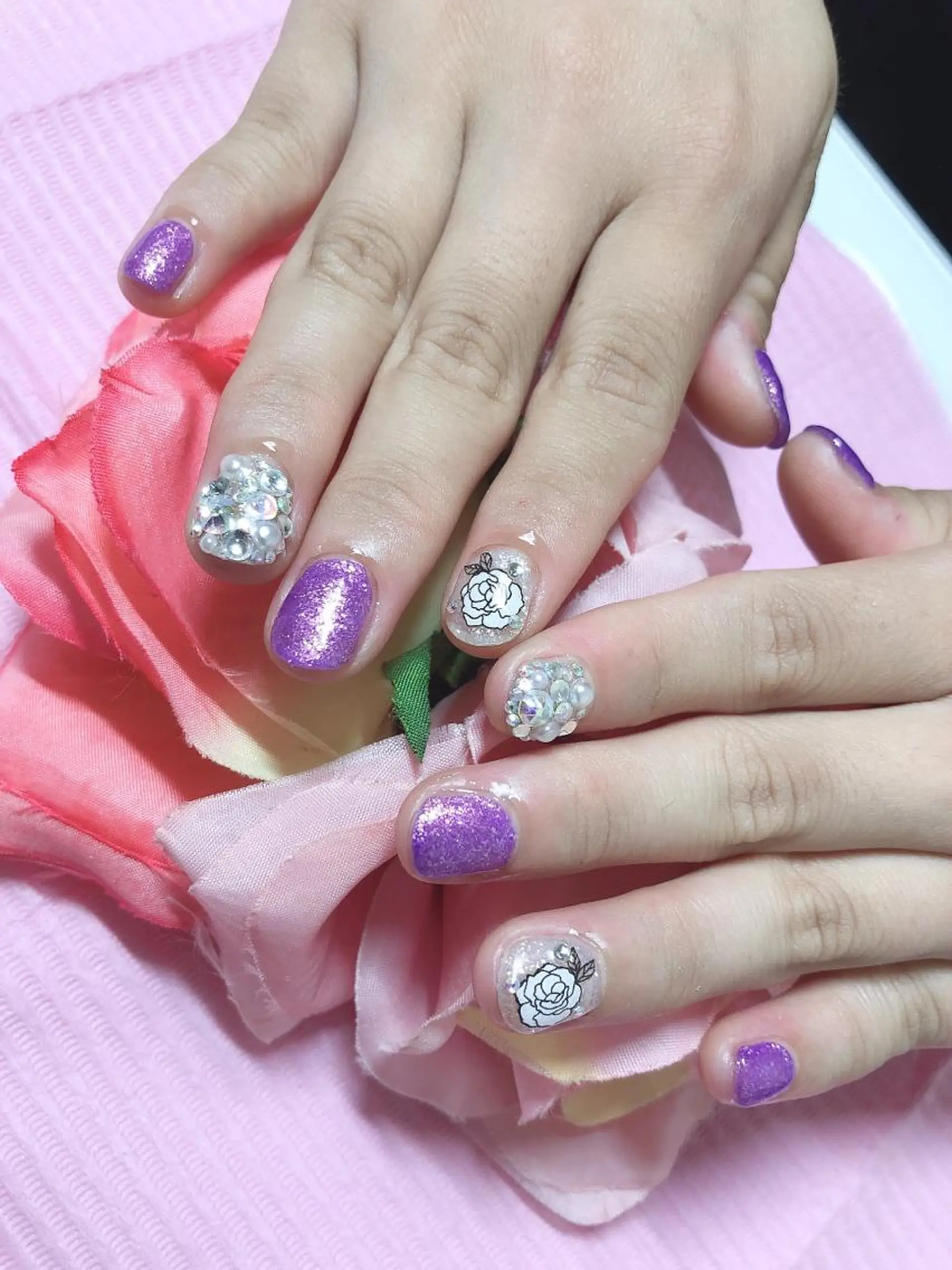 ショート ネイル 《LB》ラブリエ Nail&eyeのマツエク・マツパデザイン