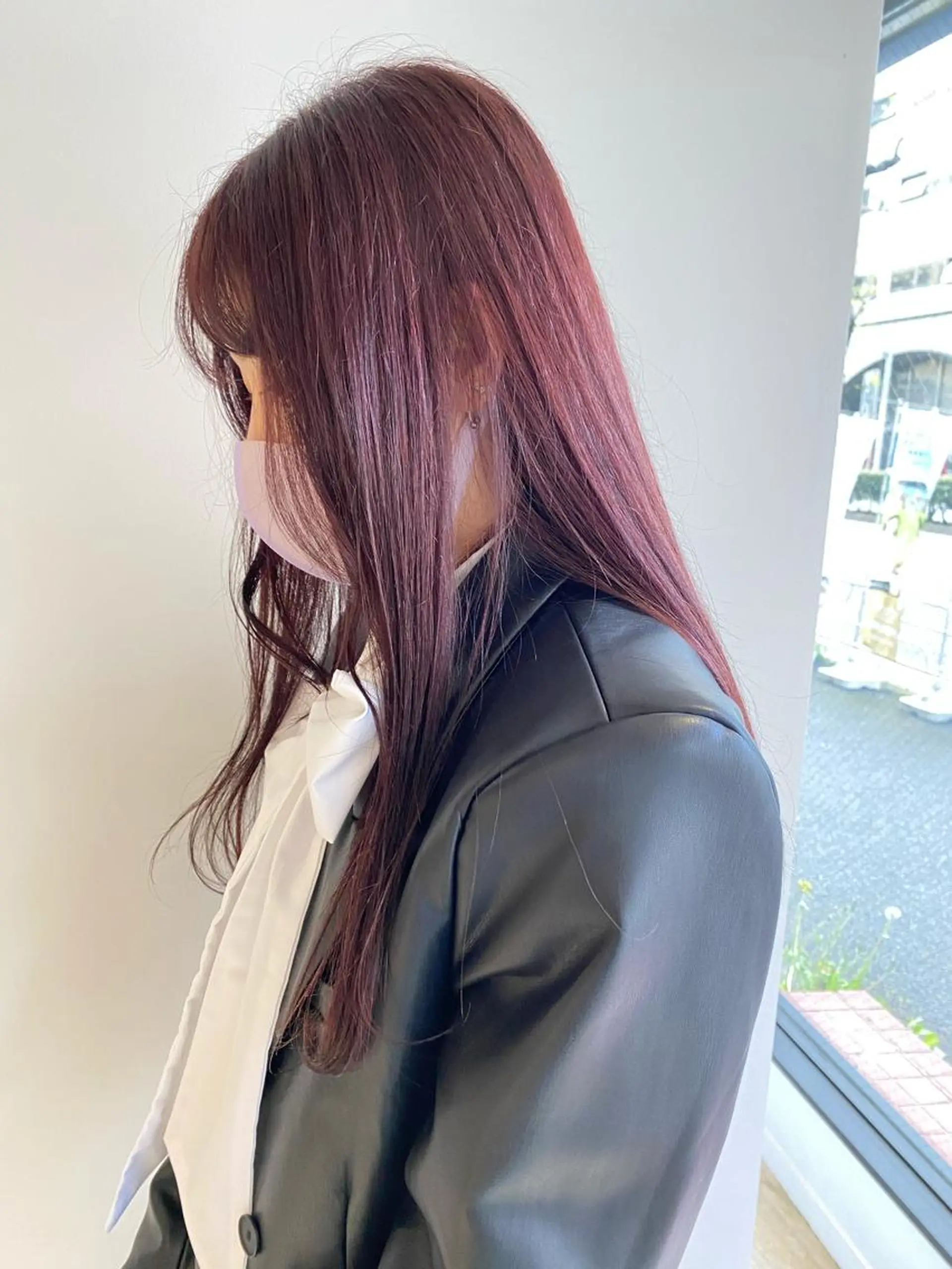 ロング カラー 似合わせレイヤー/ 縮毛矯正🎀minaのヘアスタイル