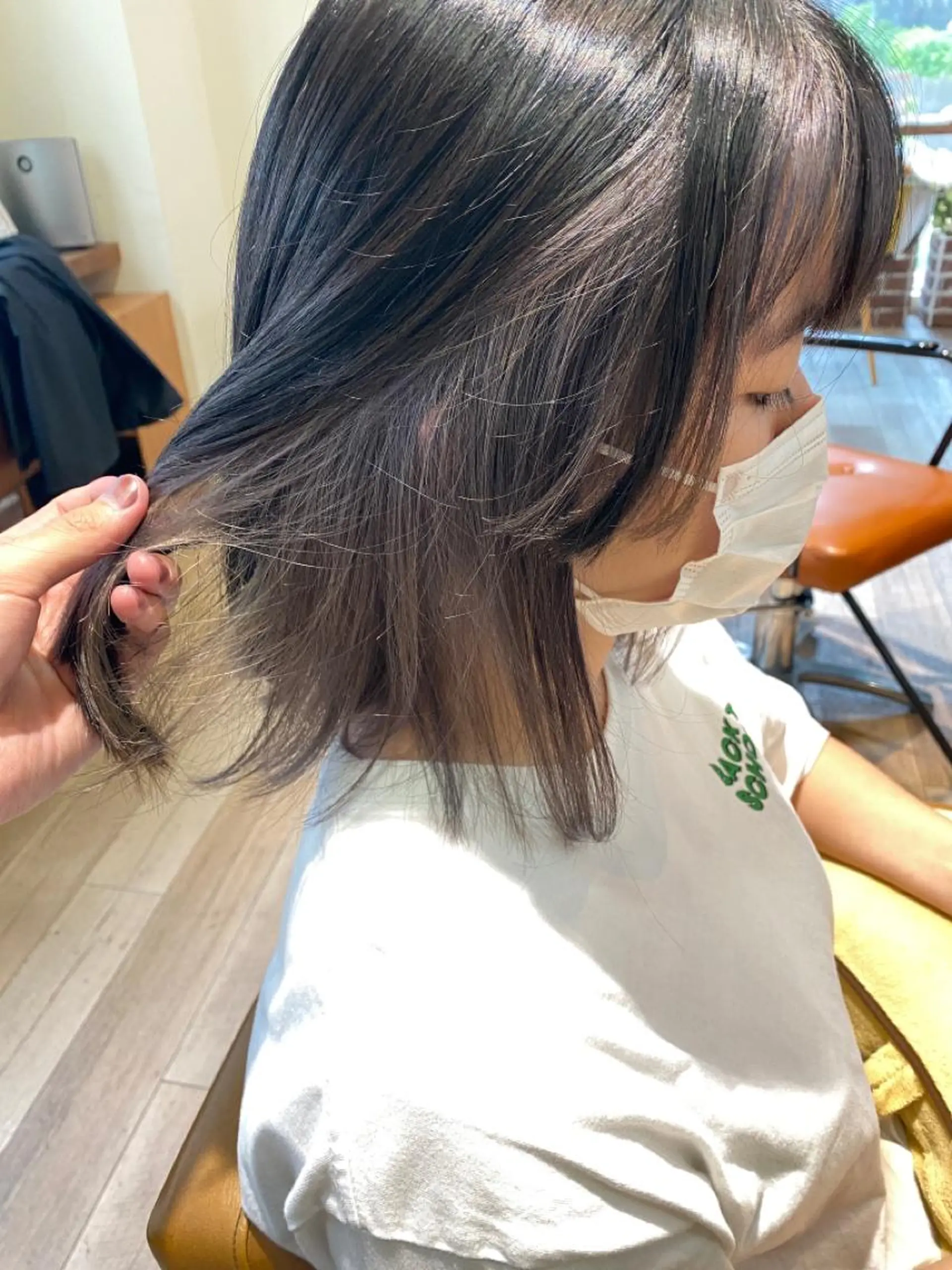 ミディアム カラー カット ヘアカラー 美髪改善・ブリーチ tadasuke⭐️のヘアスタイル