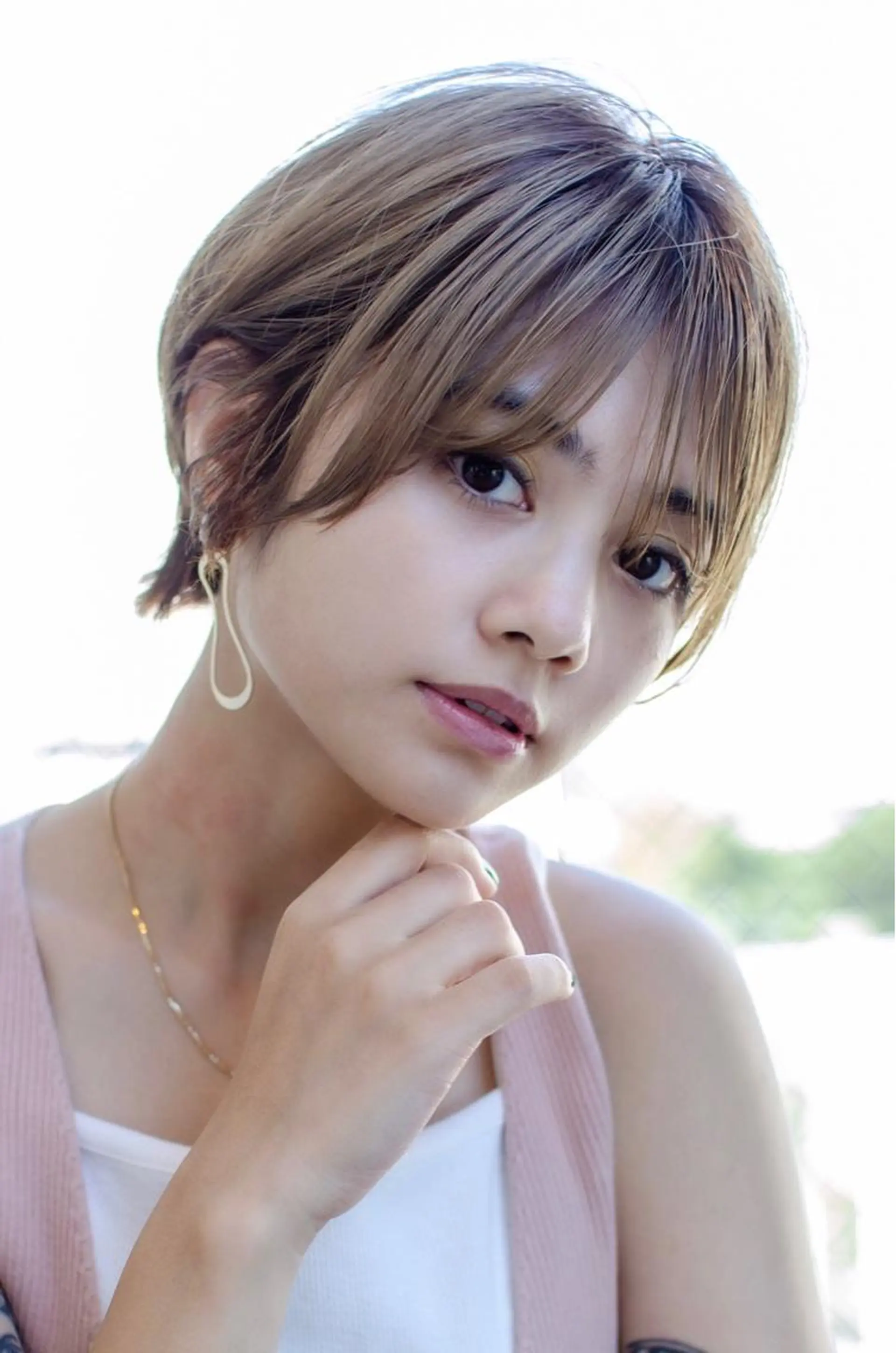 ショート カラー カット ヘアカラー トリートメント 🉐レイヤー/塩見 弘樹🉐渋谷のヘアスタイル