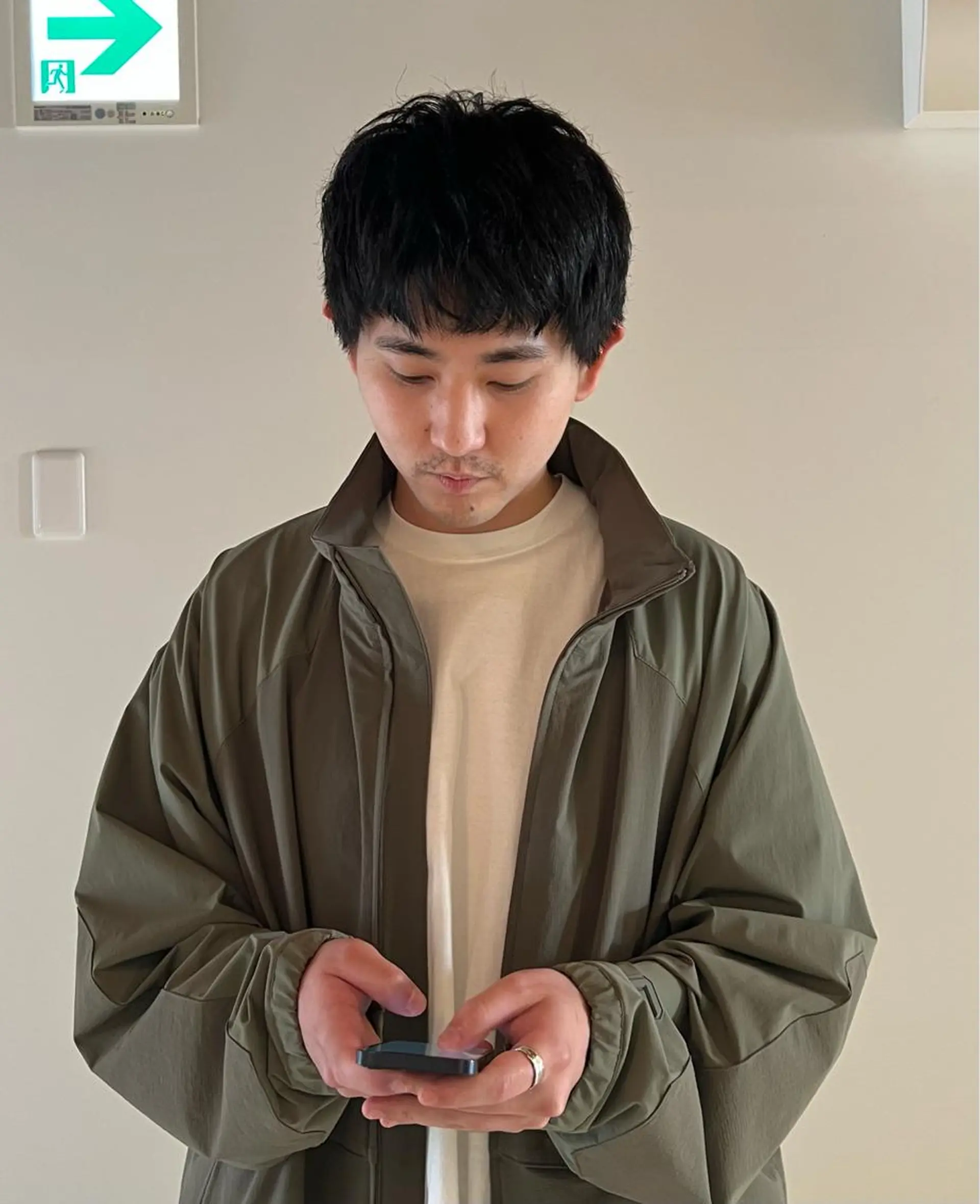 メンズ io濱川 遥のヘアスタイル