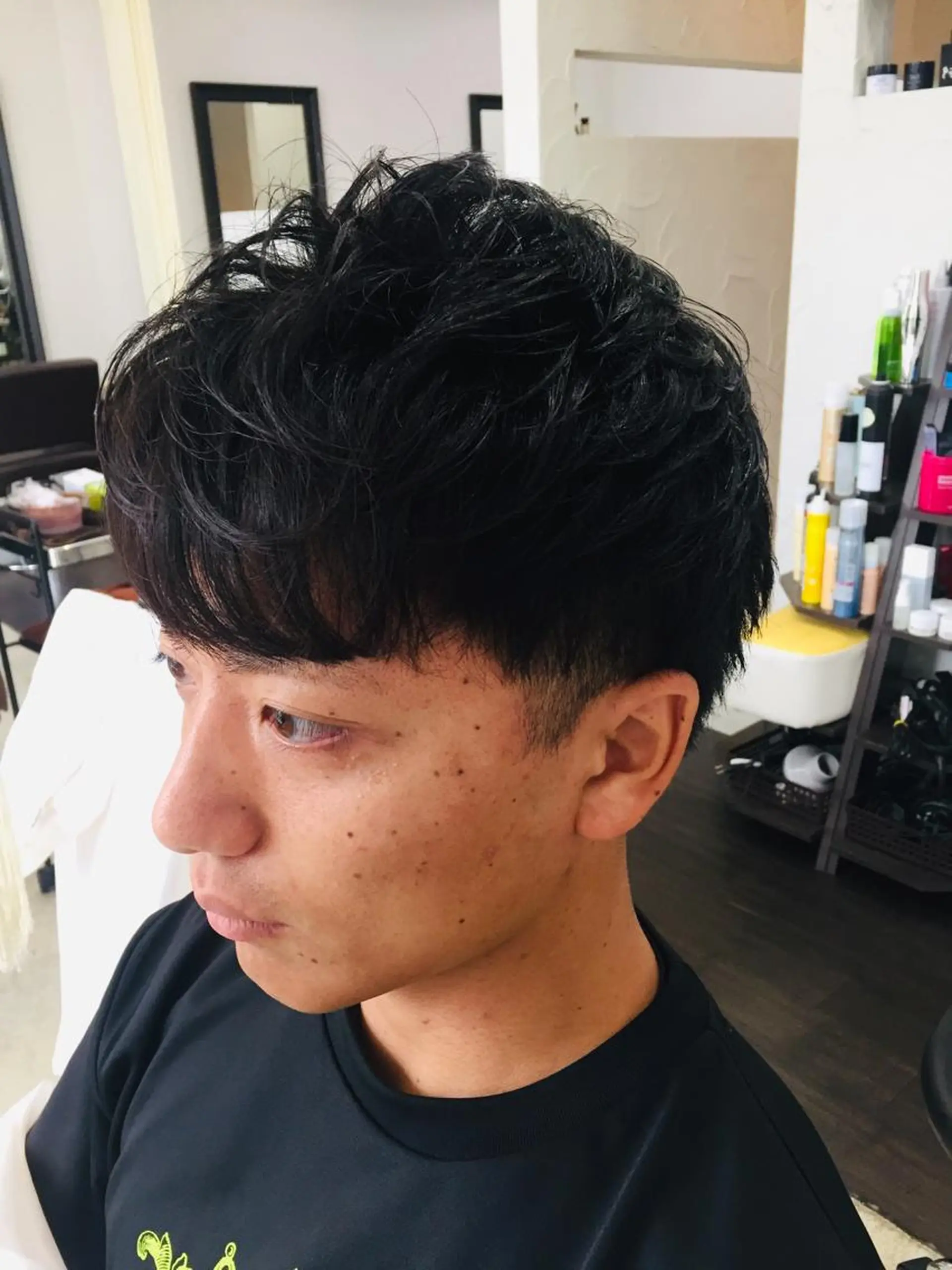 ショート カラー メンズ 阿久津 泰幸のヘアスタイル