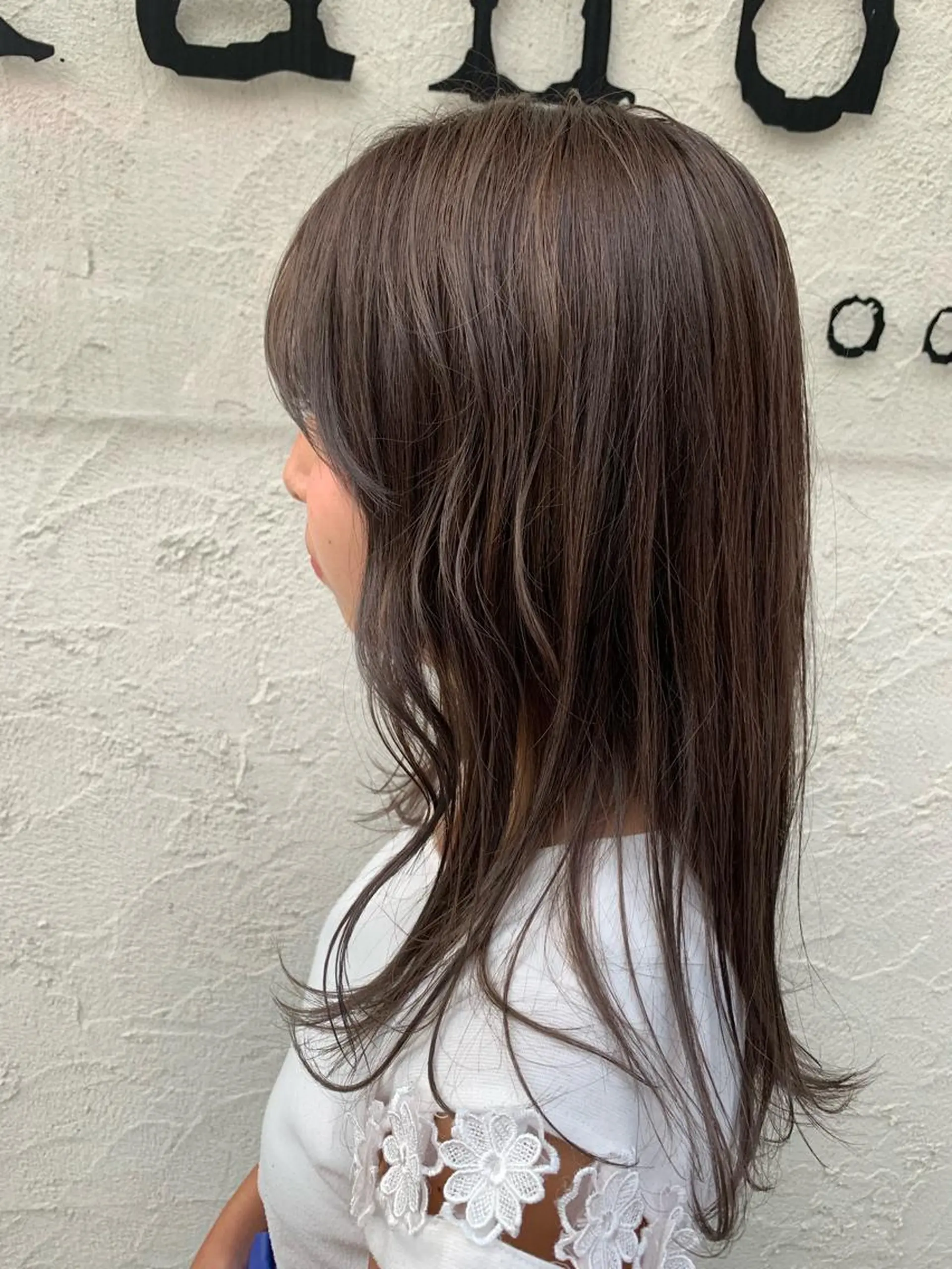 ロング カラー 髪質改善色素改善特化 keiのヘアスタイル