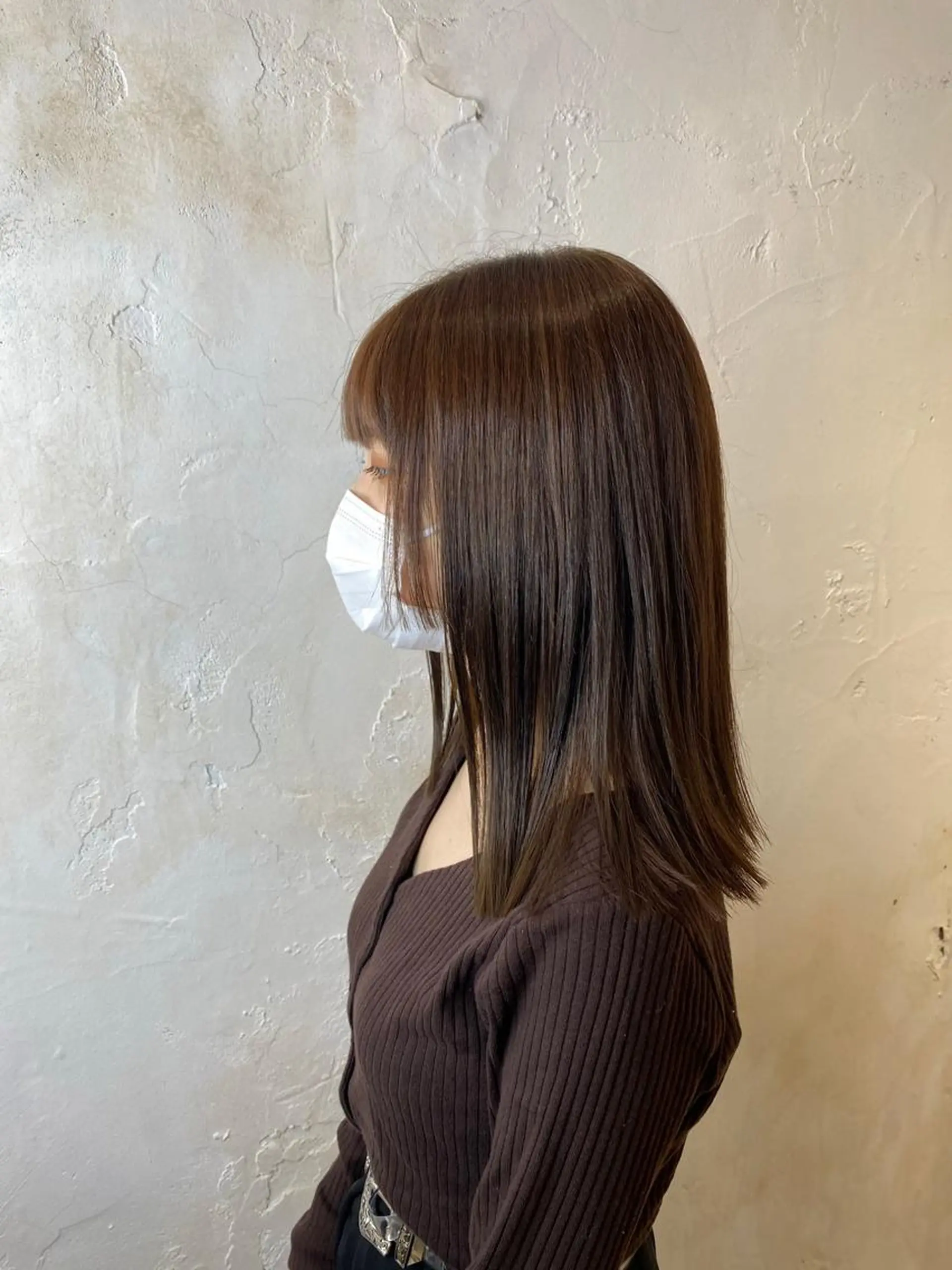 ミディアム カラー 【透明感カラー】 harunaのヘアスタイル