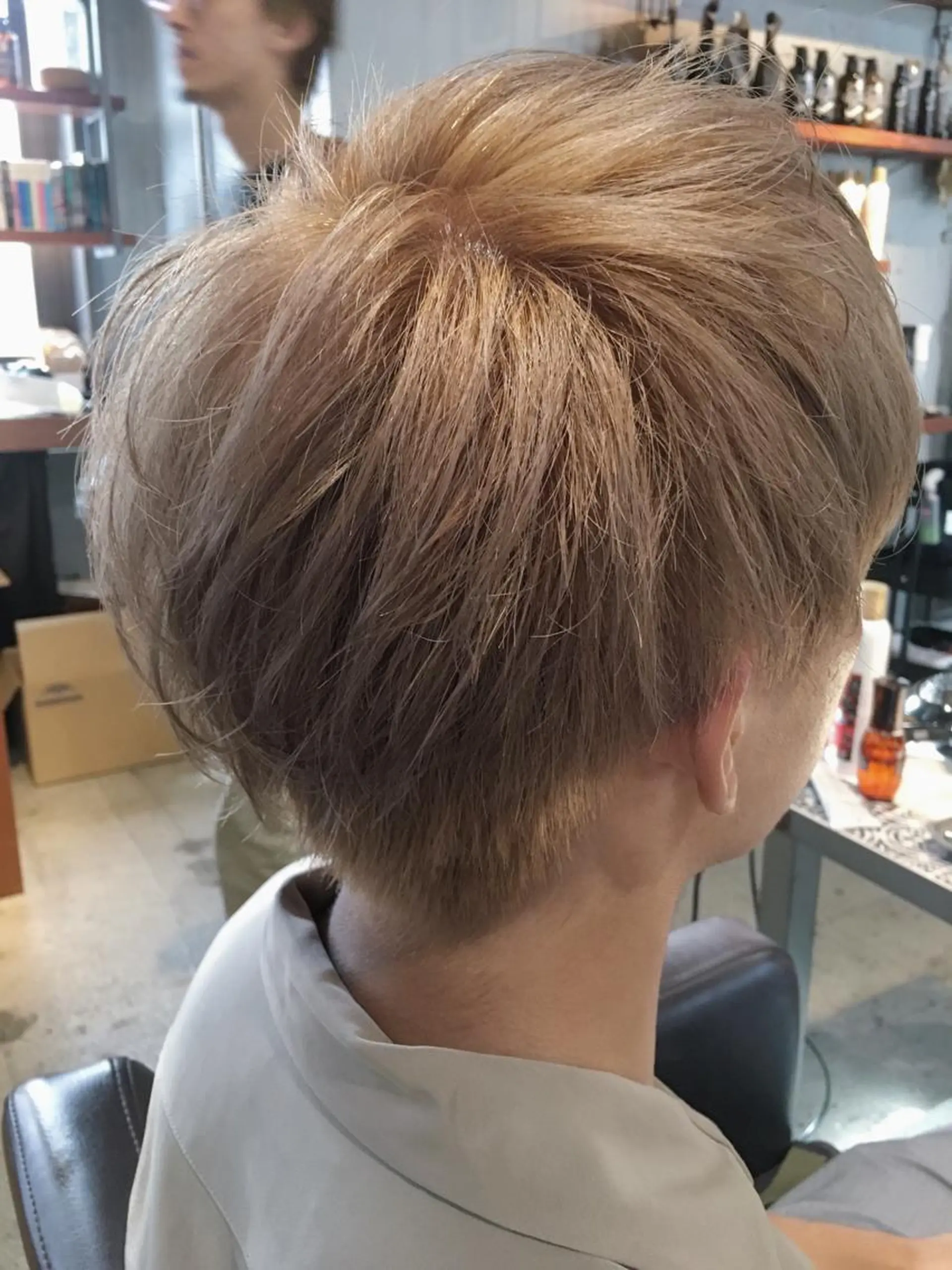 ショート カラー メンズ ヘアカラー トリートメント 代表 中島貴志のヘアスタイル