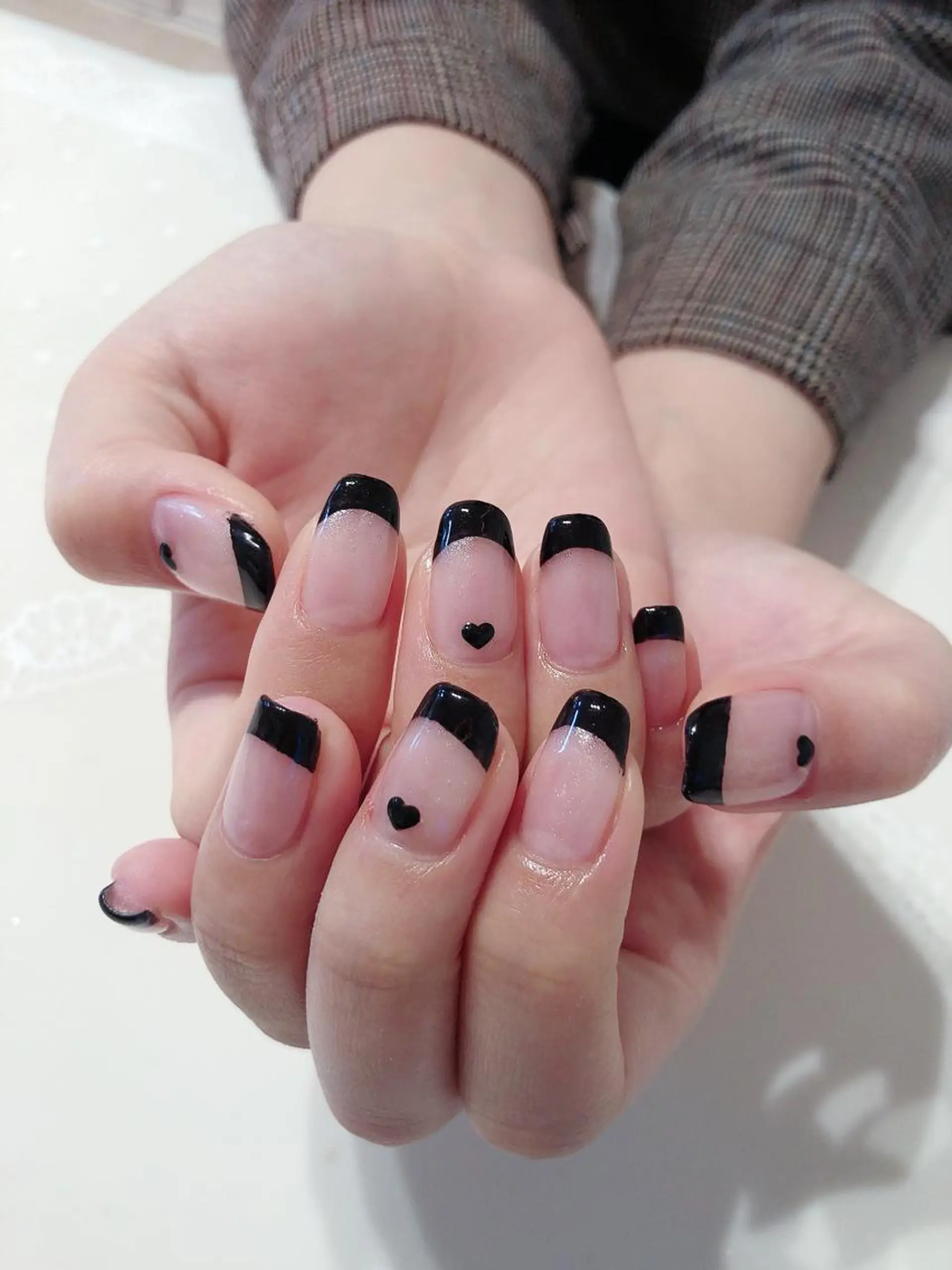 ネイル フレンチネイル ハンドネイル * haruのネイルデザイン