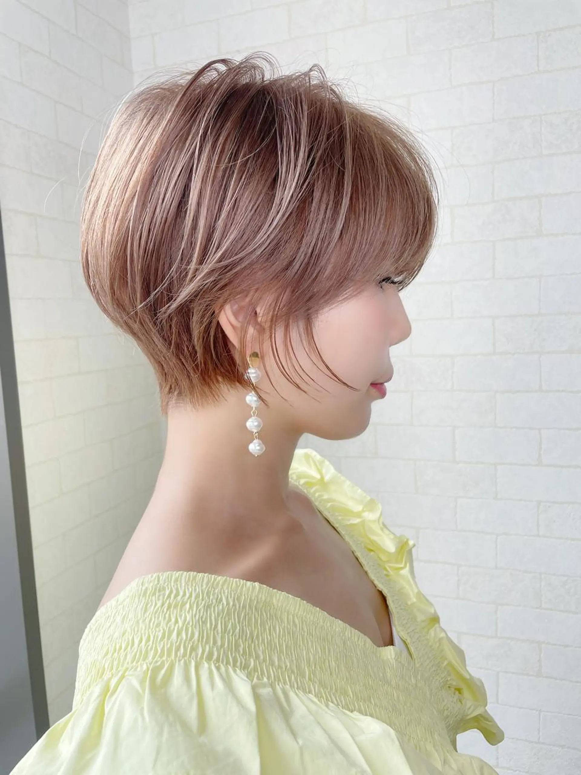 ショート カラー 神野 雅樹のヘアスタイル