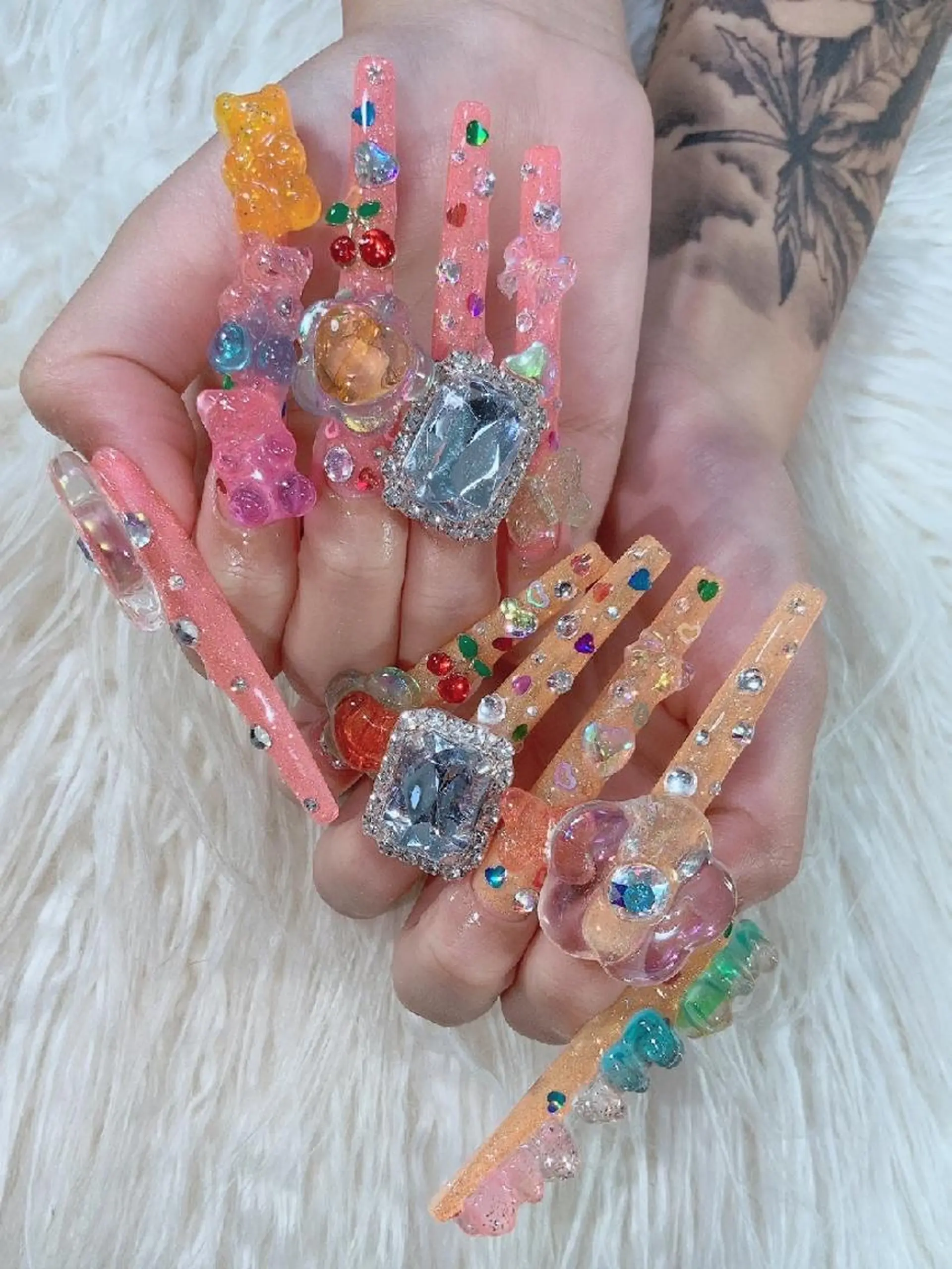 ネイル ロングネイル ハンドネイル   MAKI NAILのネイルデザイン