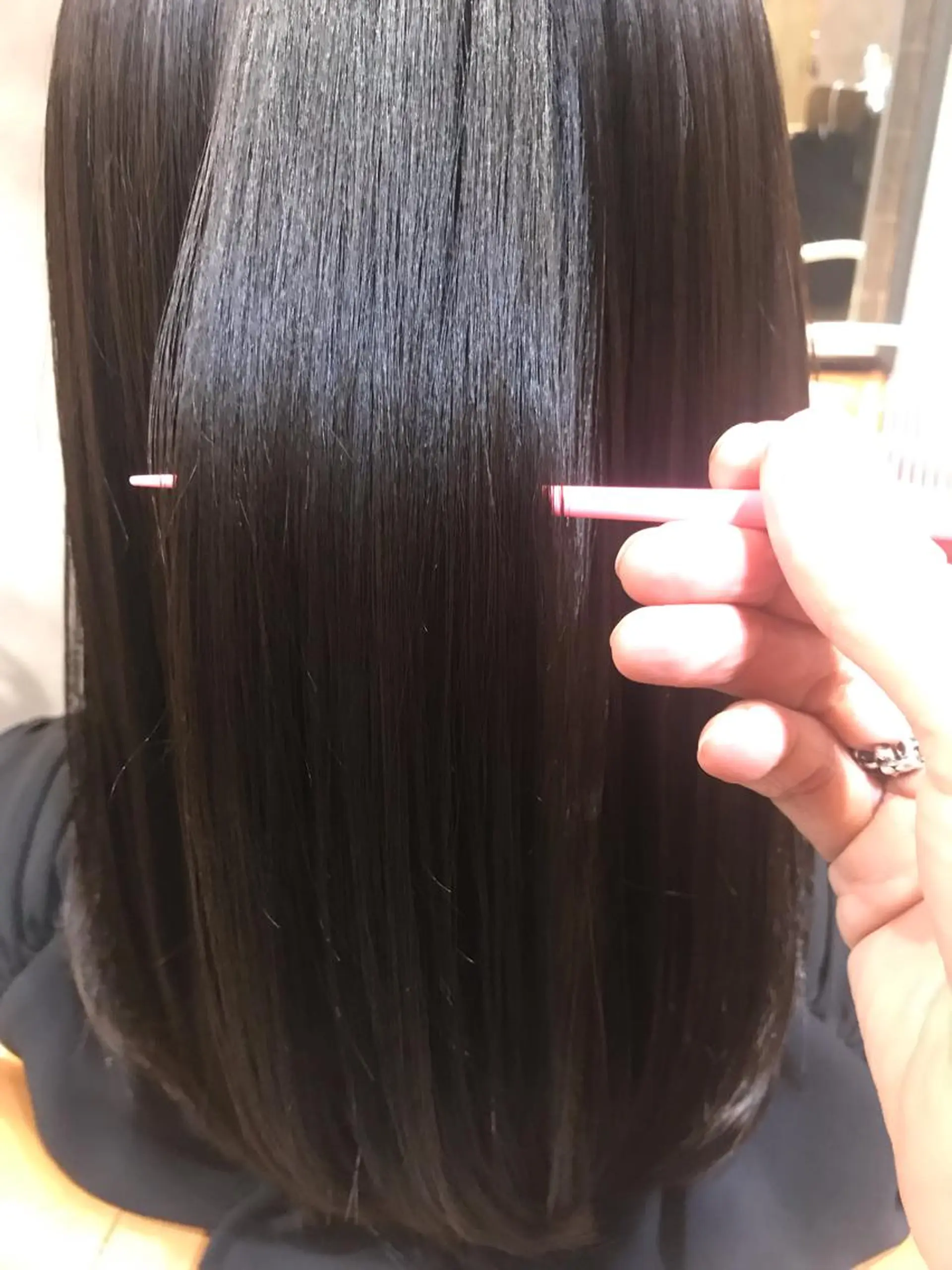 セミロング カット ヘアカラー トリートメント channel 大澤俊文のヘアスタイル