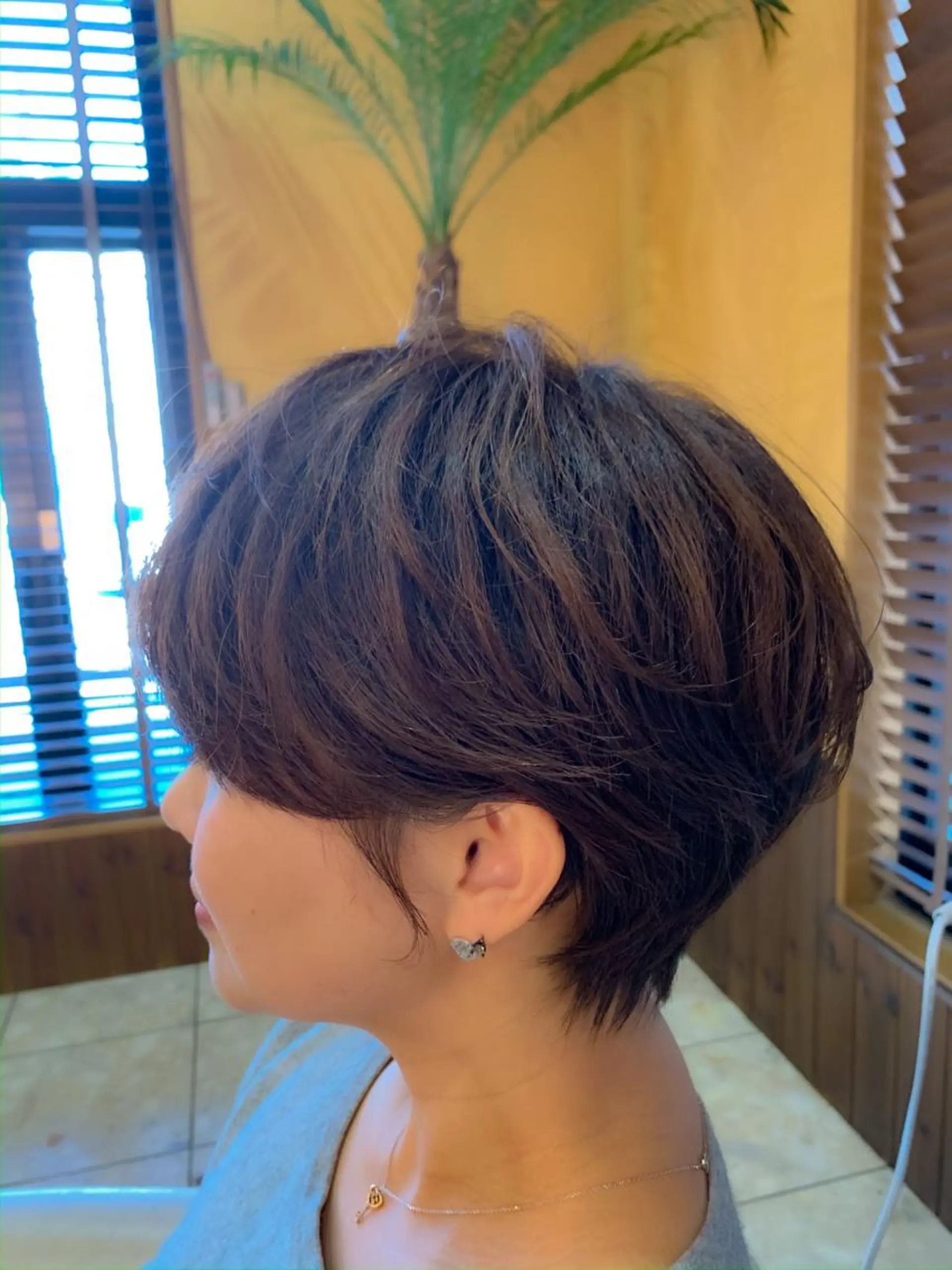 ショート 縮毛矯正/髪質改善 飯田公祐のヘアスタイル