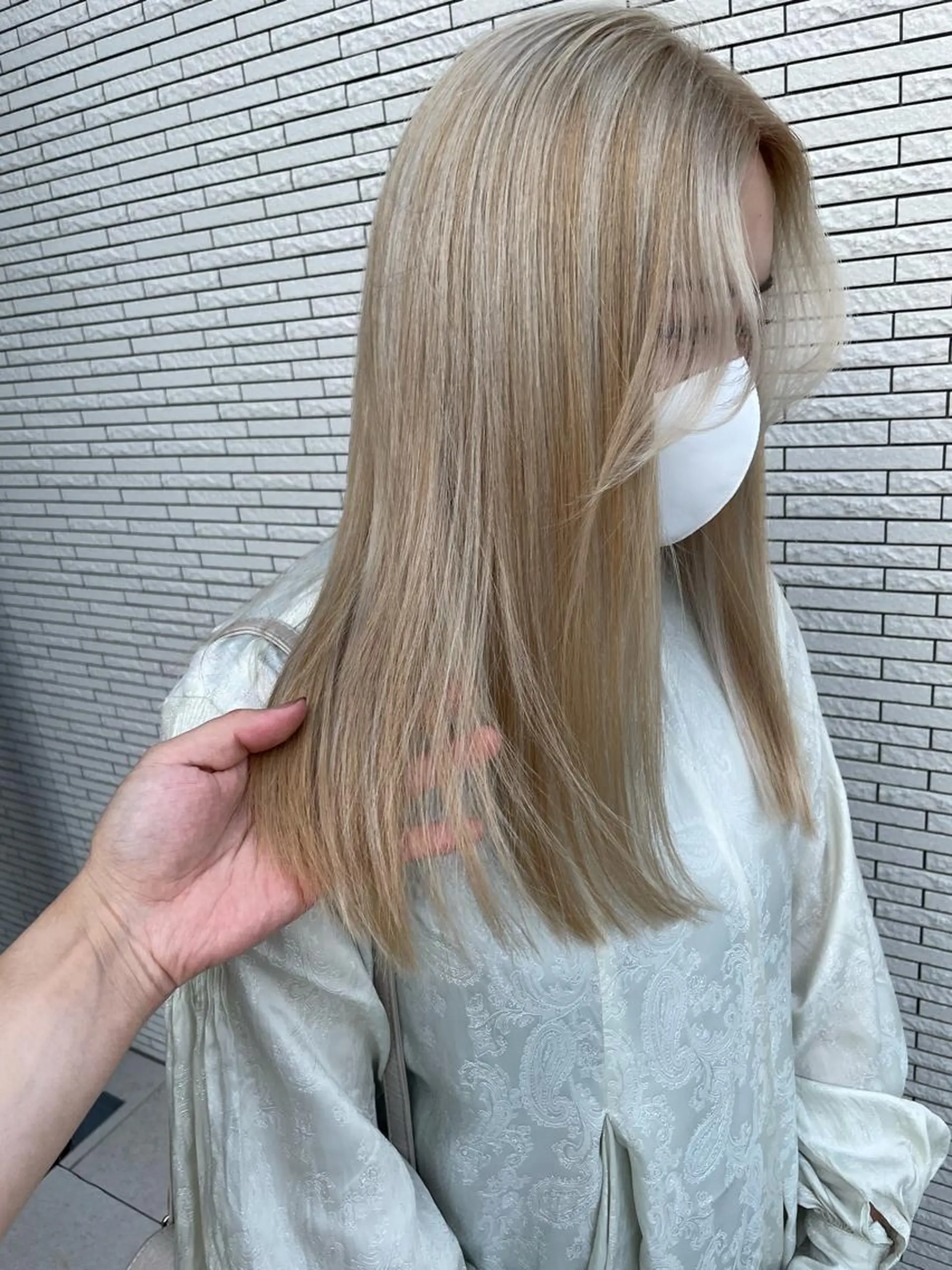 ロング カラー ブリーチ クドウレイ fifth渋谷のヘアスタイル