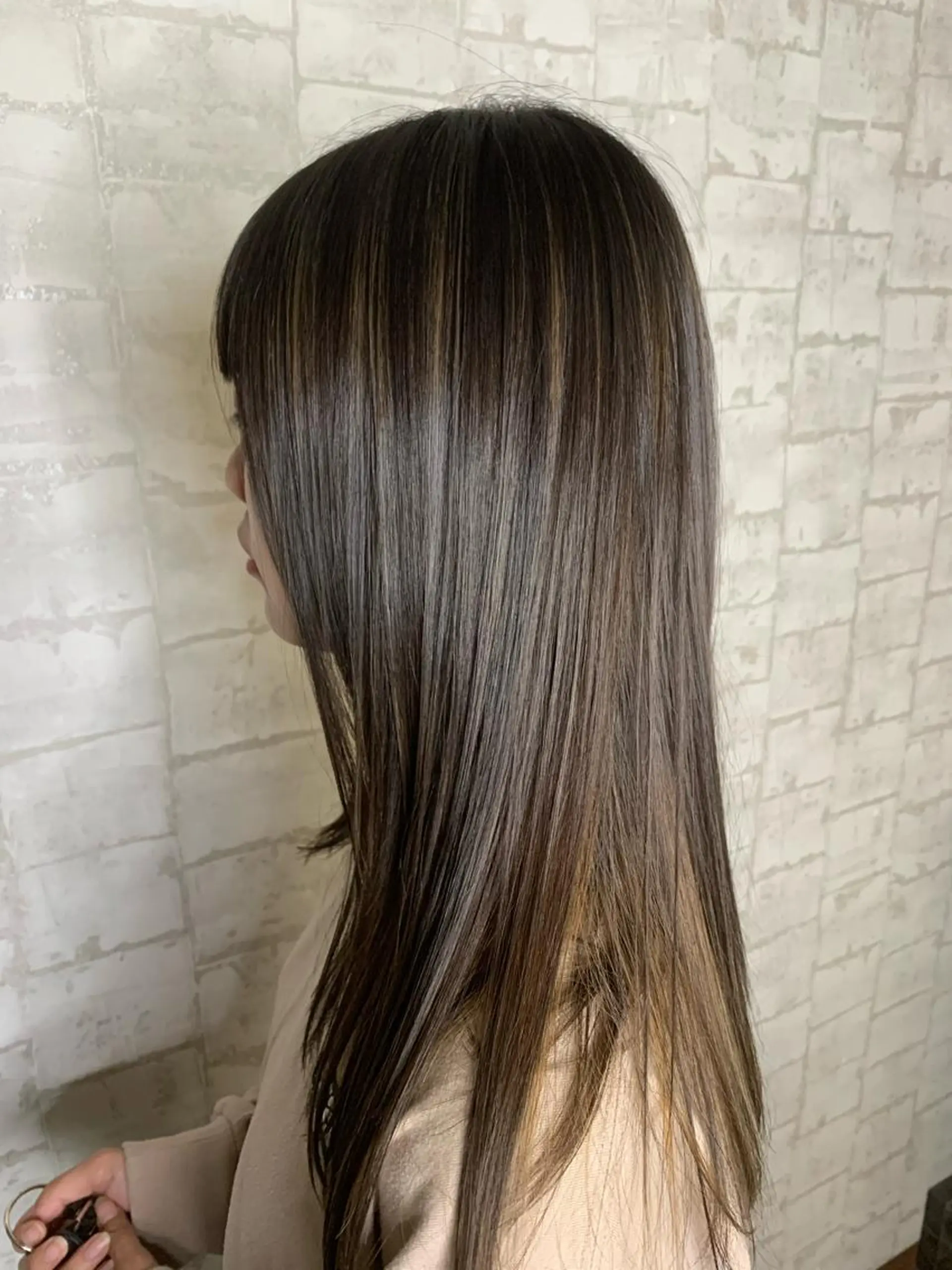 ロング カラー 船津武俊 フナツタケトシのヘアスタイル