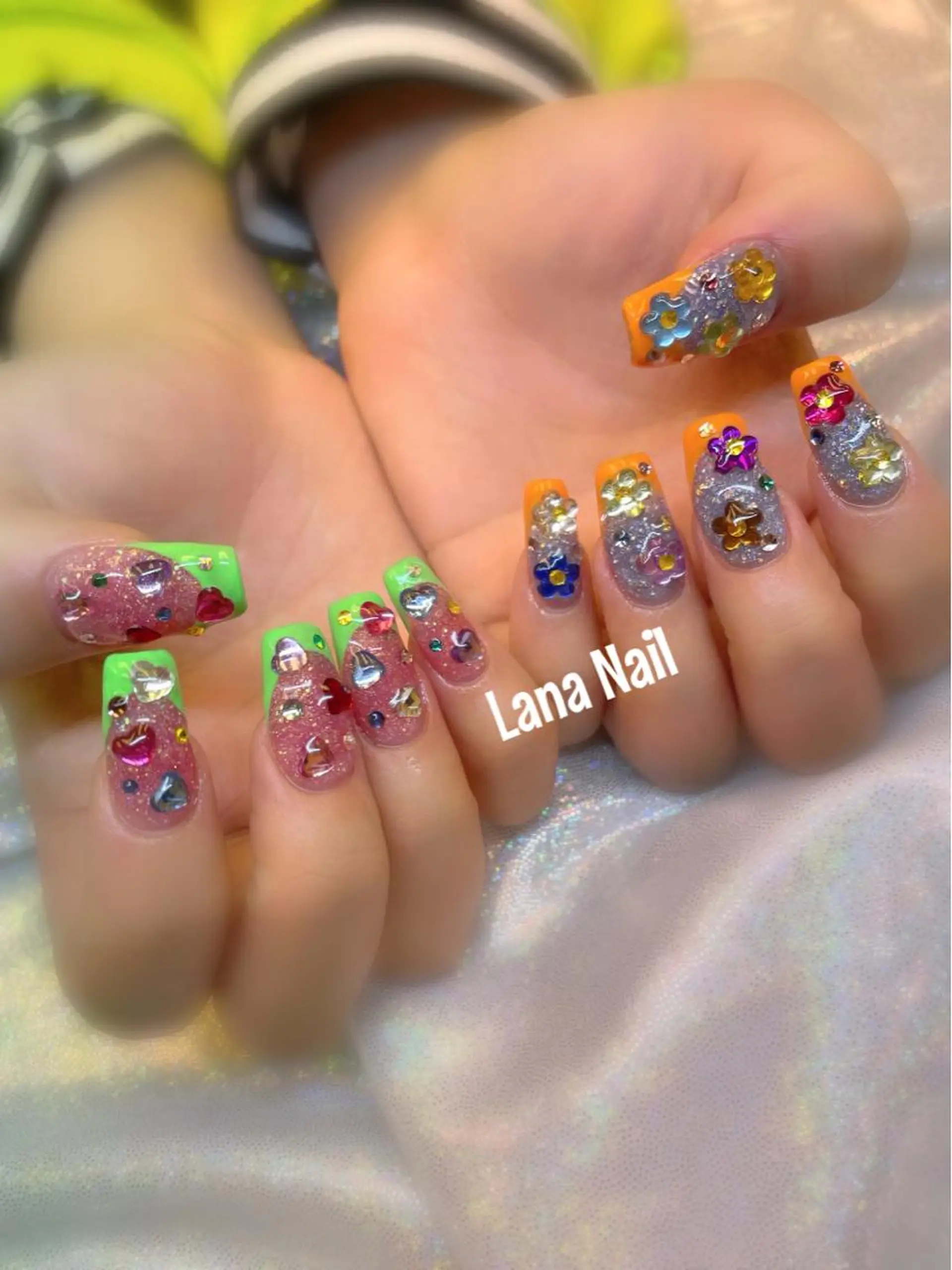 ネイル スカルプネイル Lana Nailのネイルデザイン