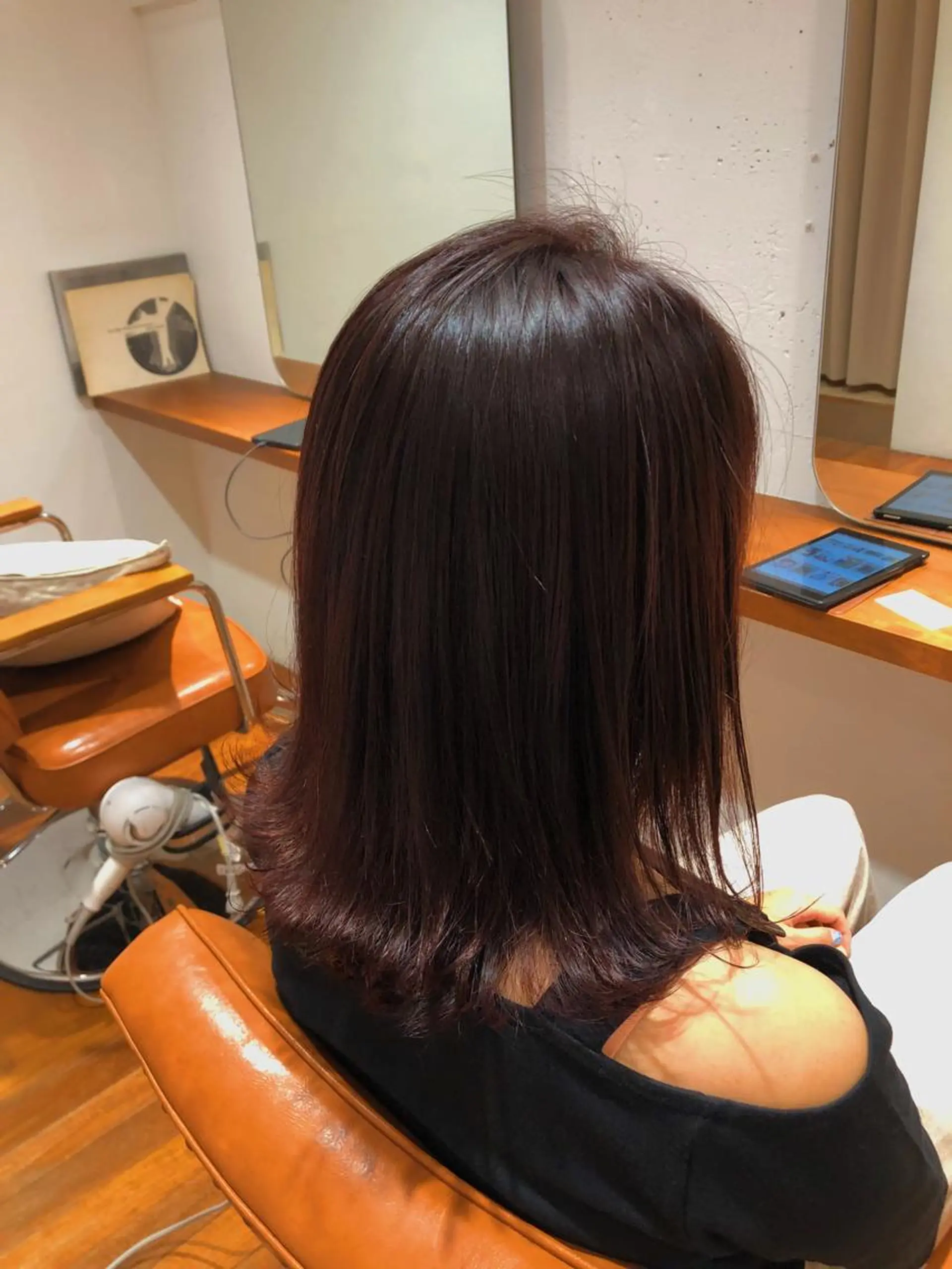 ミディアム カラー カット ヘアカラー トリートメント 🟩くすみカラー/ボ ブ/ショート/大司のヘアスタイル