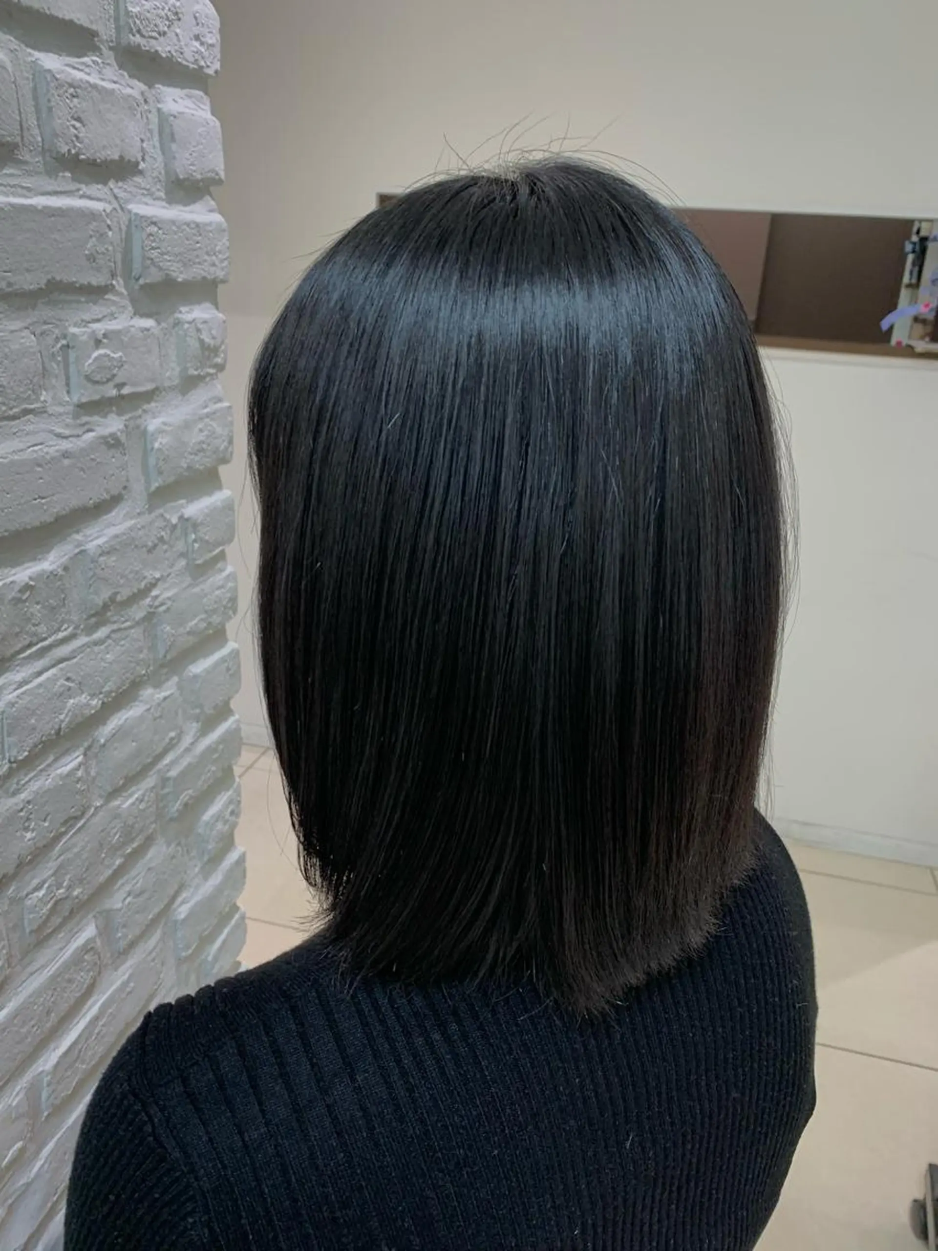 ミディアム パーマ 縮毛矯正 カット 縮毛矯正 トリートメント 【メンズ縮毛矯正/ Ryokaのヘアスタイル