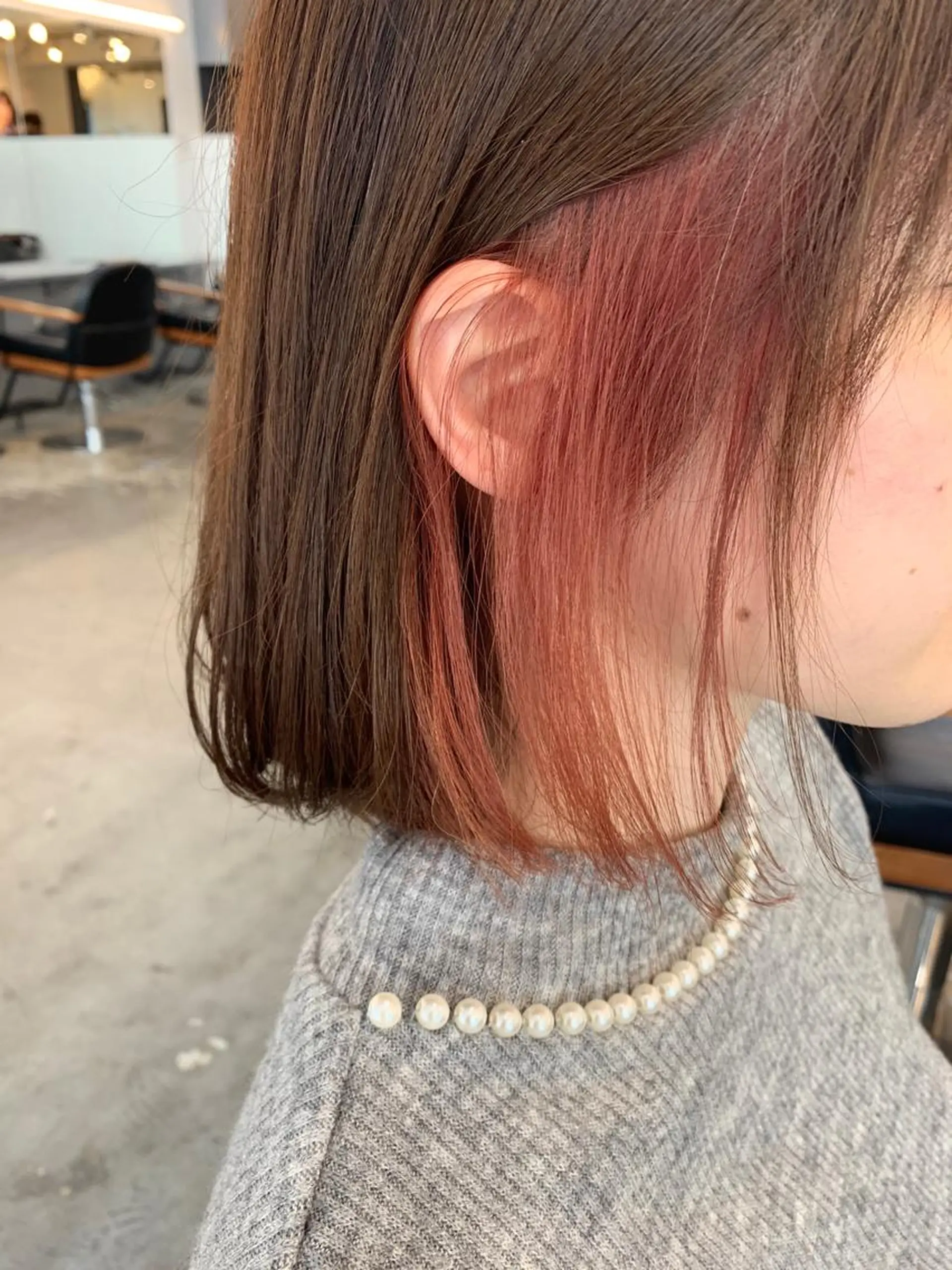 ミディアム カラー ヘアカラー 🌛ダブルカラー 🌜SAYAKAのヘアスタイル