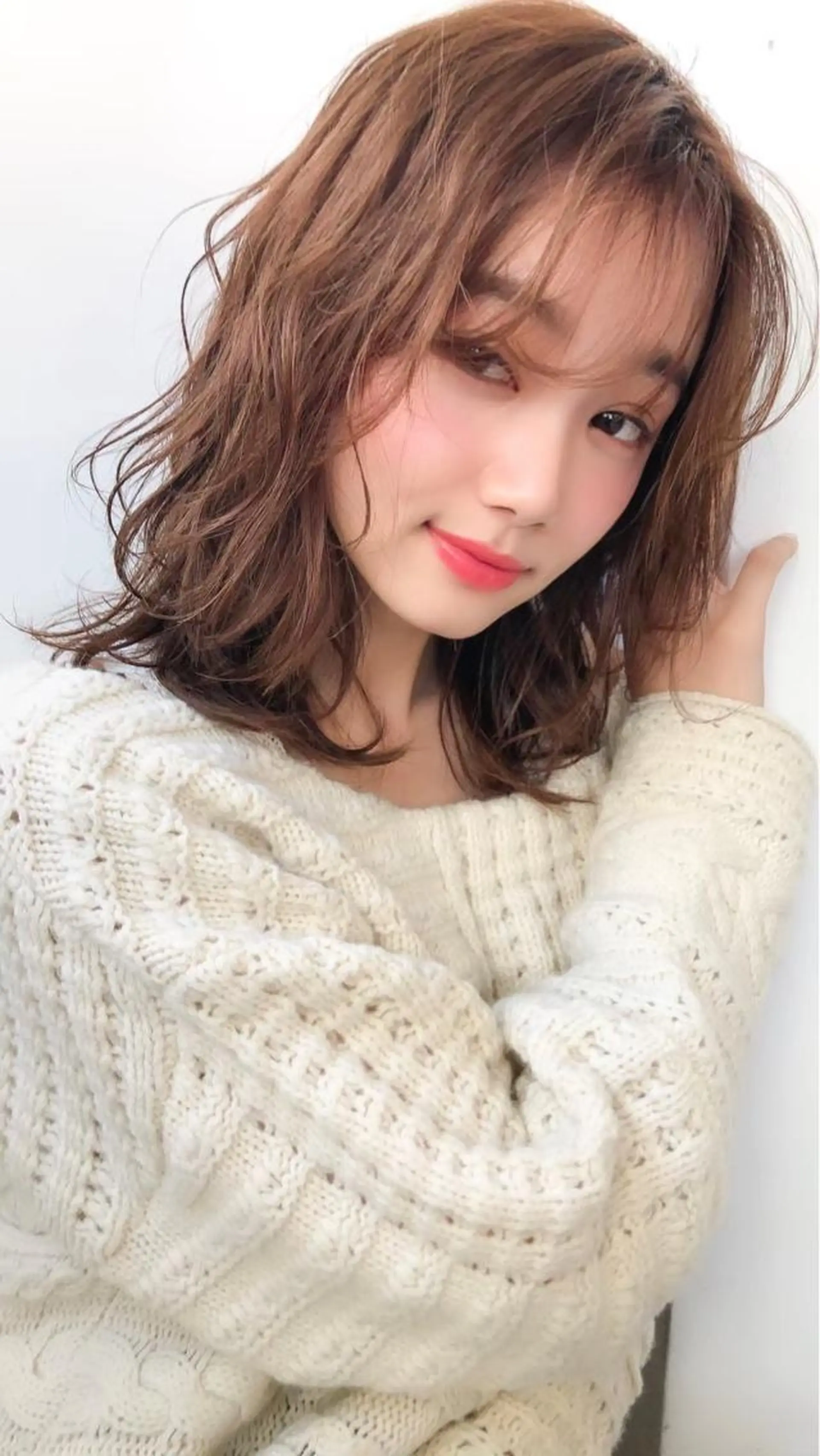 セミロング カット パーマ トリートメント ヘッドスパ ヘアセット 🫧 THEATER 【公式】🫧天神🫧のヘアスタイル