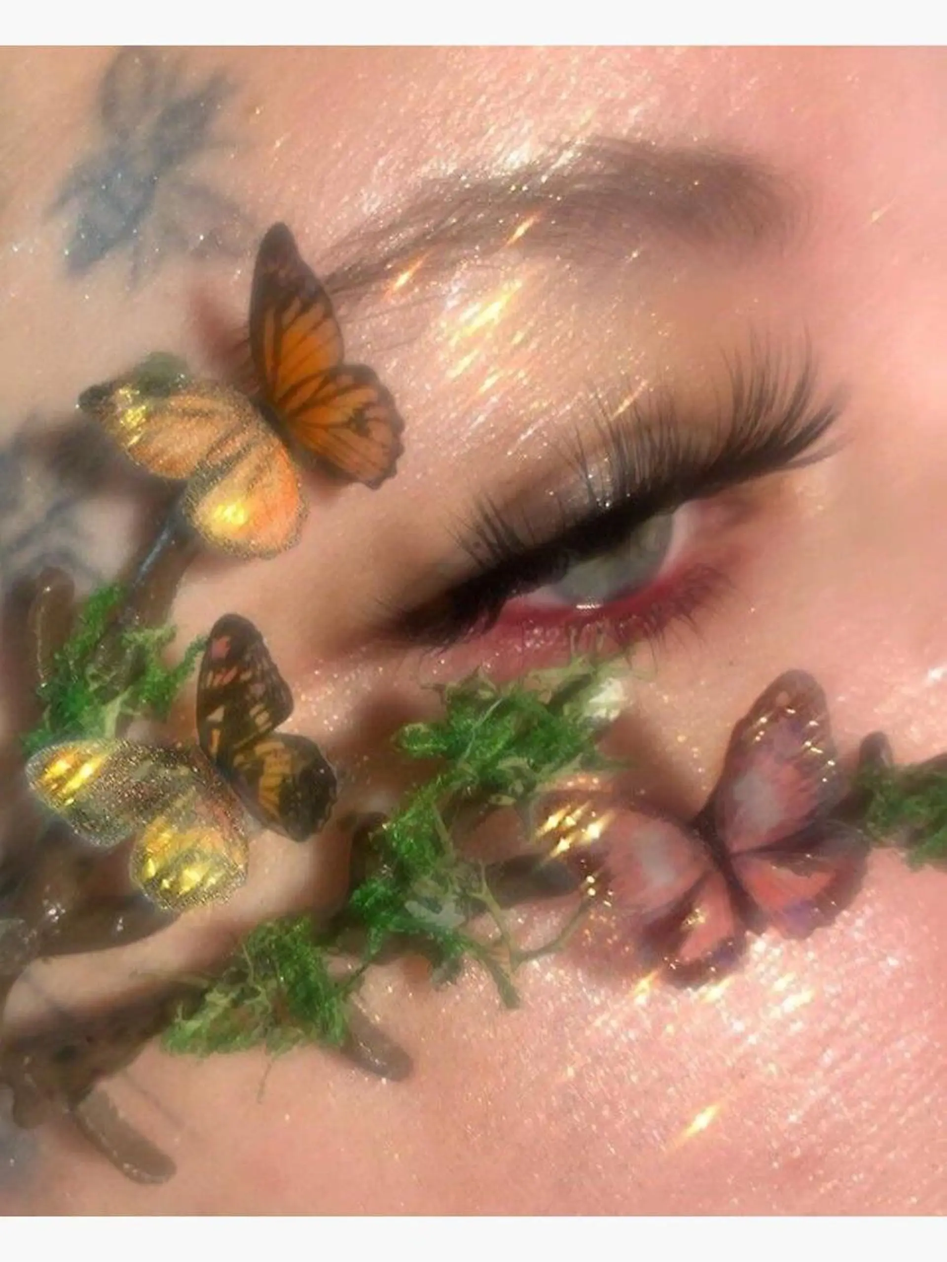 セミロング カラー ヘアアレンジ なつき/艶ピンク/ girly hairのヘアスタイル