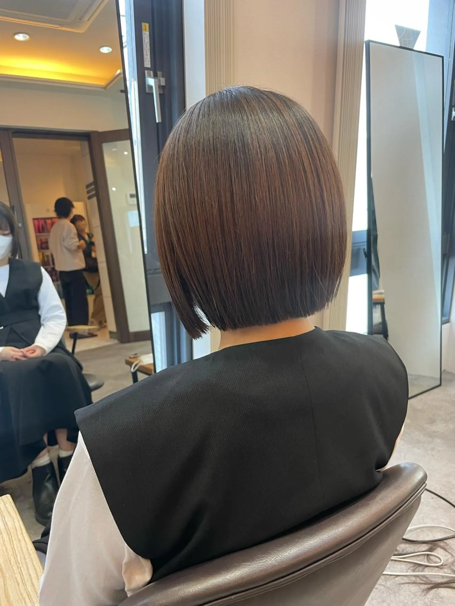 ショート ヘアカラー トリートメント ボブ/髪質改善/ soiナカジママドリのヘアスタイル