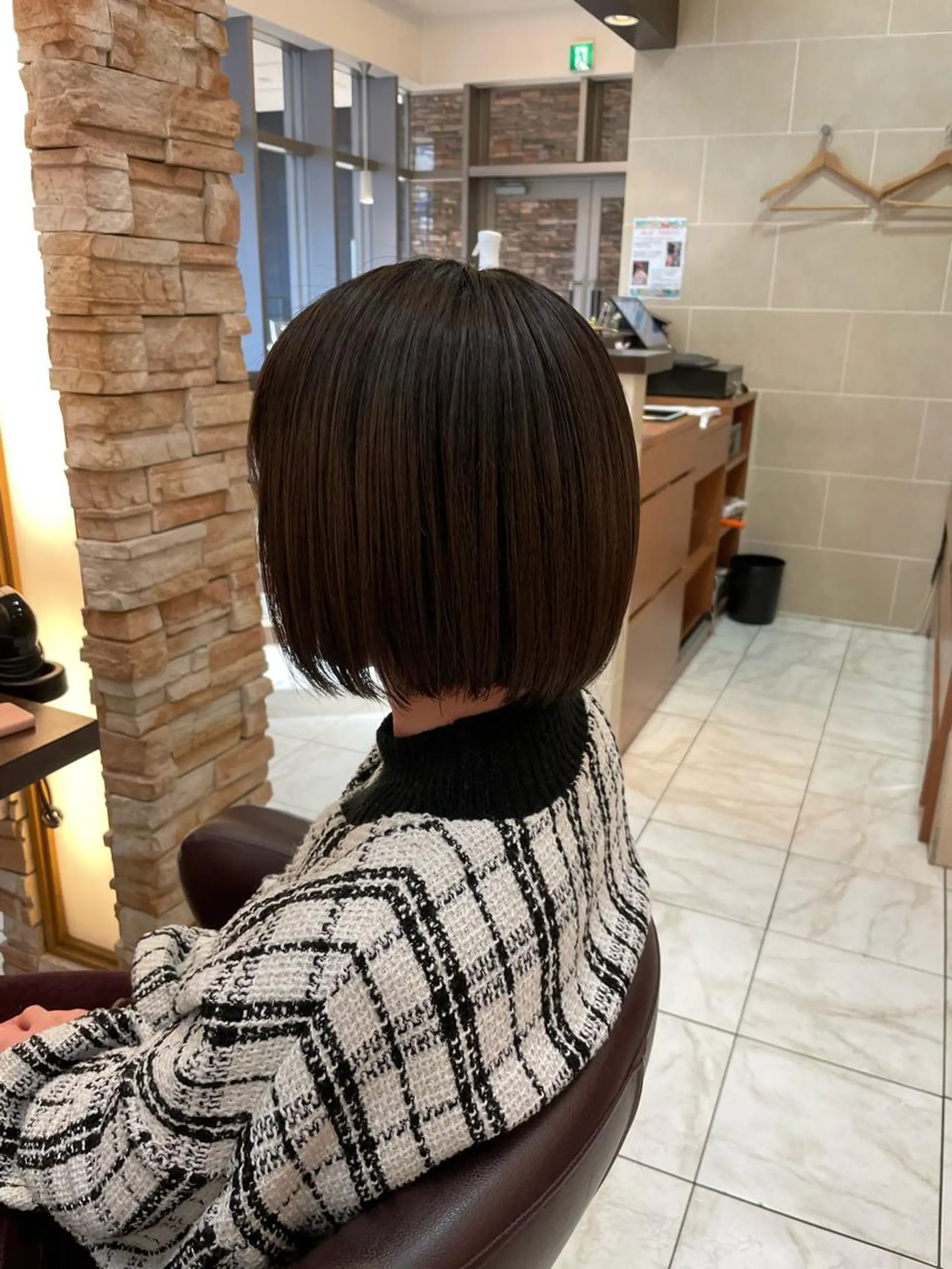 ショート カラー パーマ ヘアアレンジ メンズ キッズ ボブ 木下 修兵のヘアスタイル