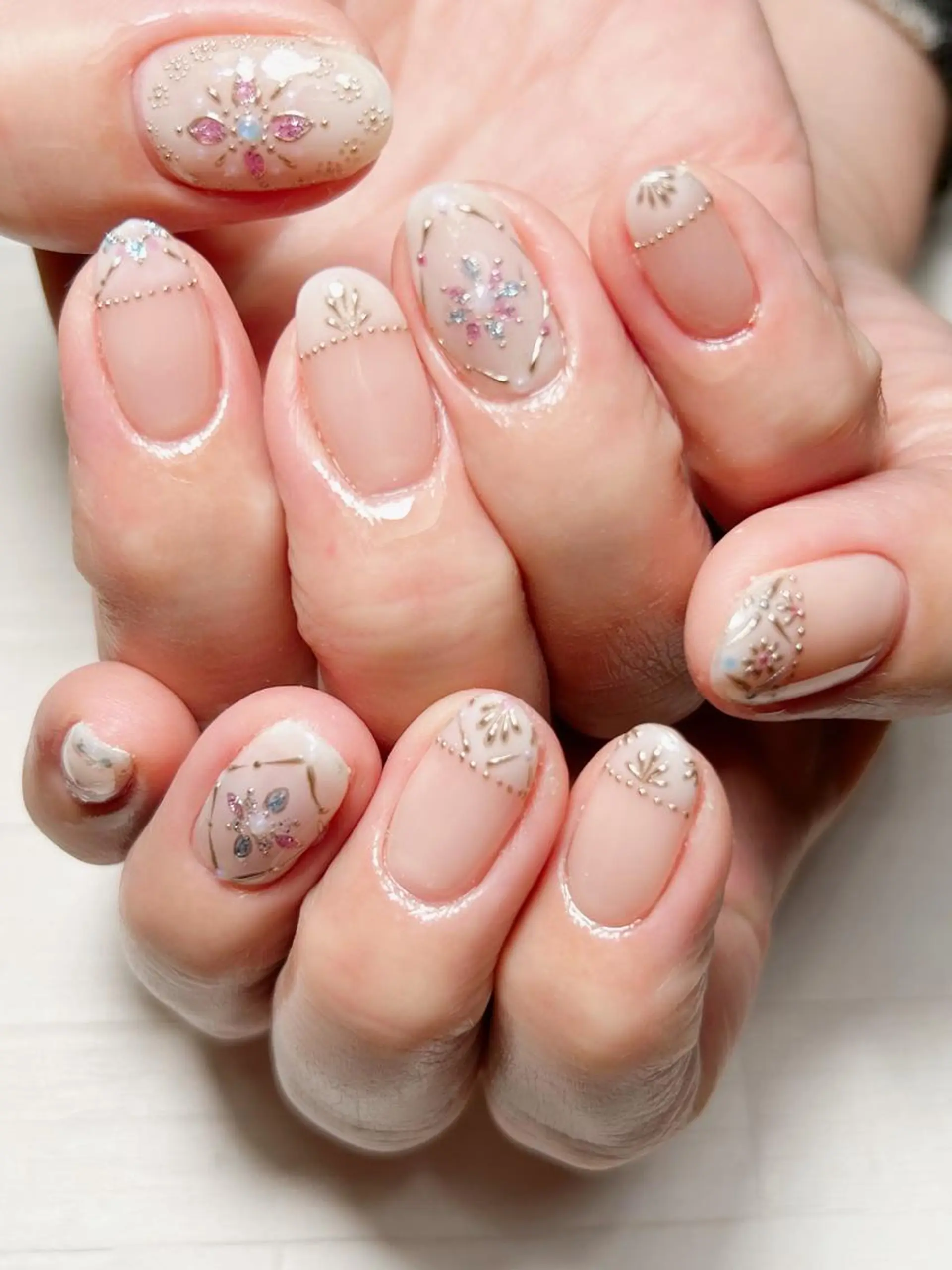 ネイル 大崎 奈々のネイルデザイン