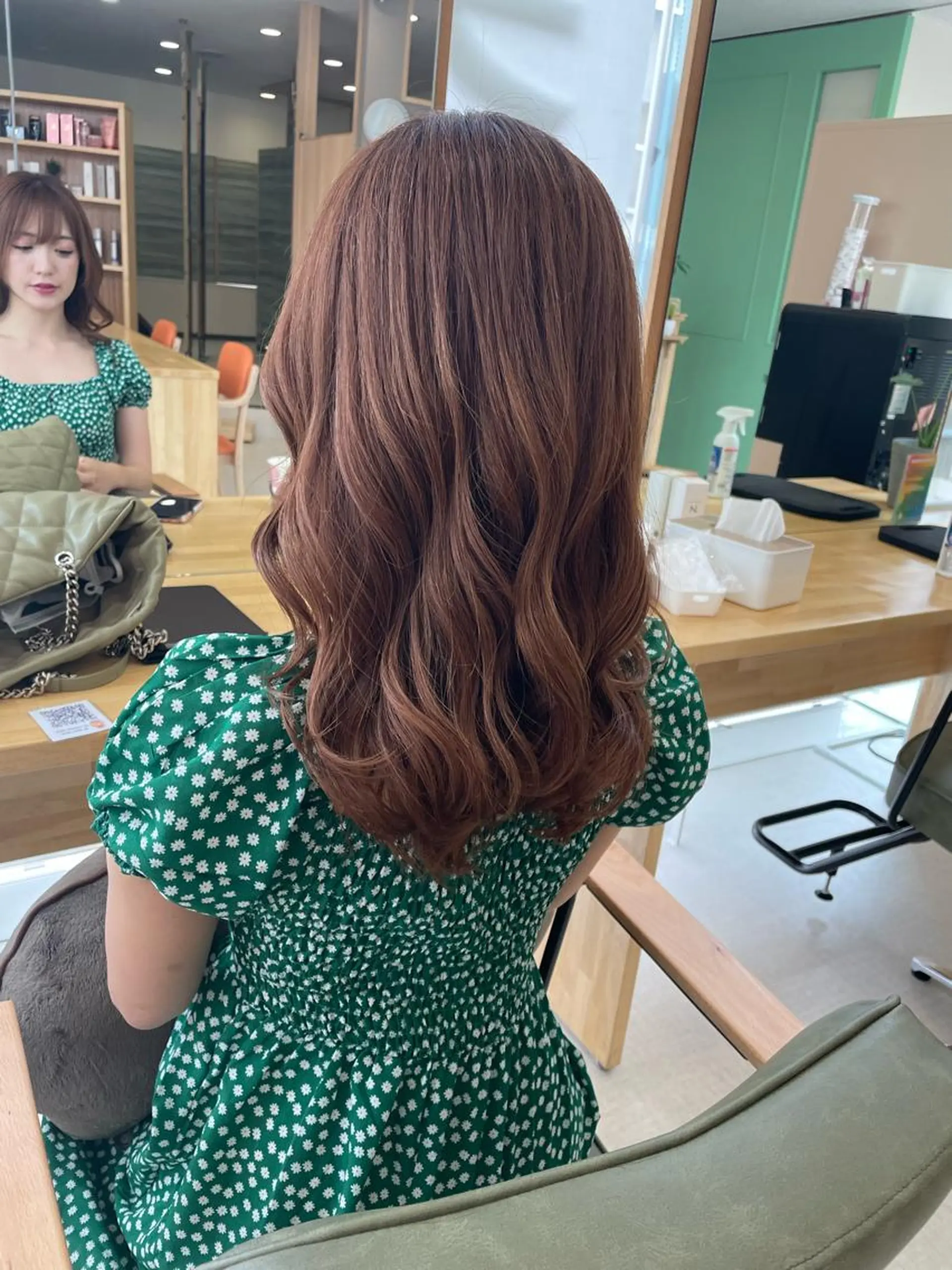 ロング カラー カット ヘアカラー 韓国ヘア/レイヤー/ ツヤカラー/ Aiのヘアスタイル
