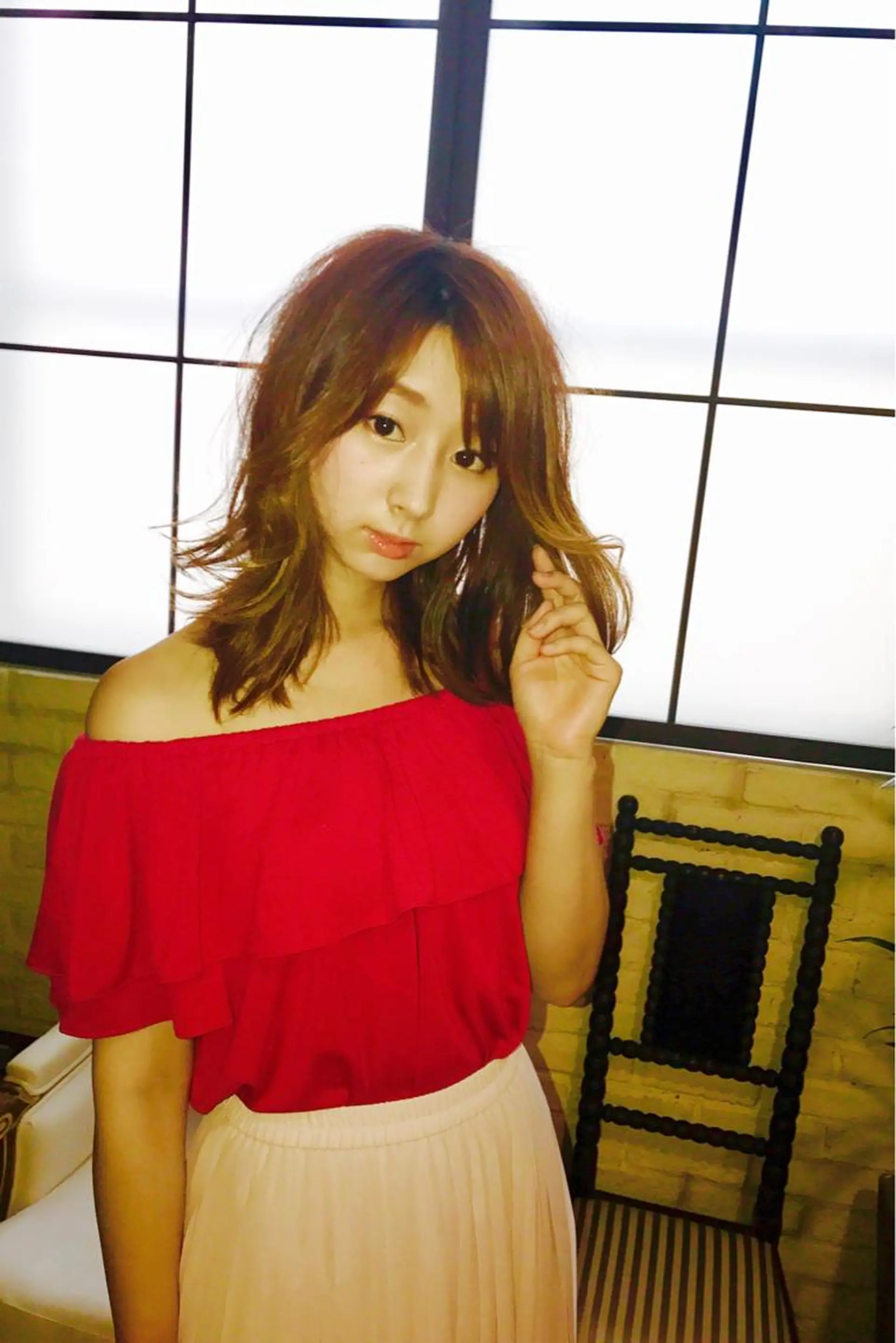 ミディアム くせ毛 カット トリートメント ハットリ ユウイチのヘアスタイル