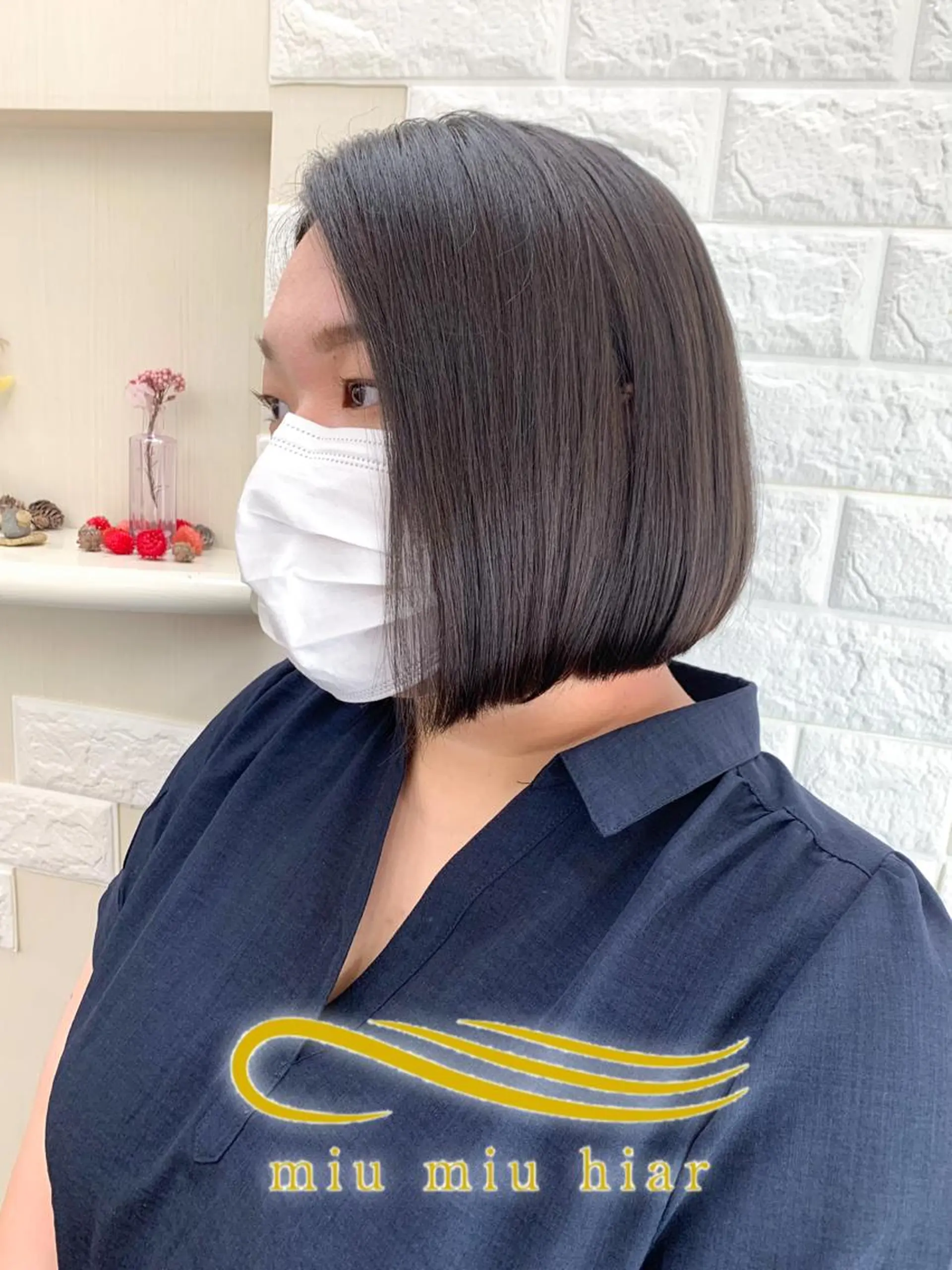 ショート カラー カット ヘアカラー トリートメント 🌈miu miu hair✂️💕のヘアスタイル