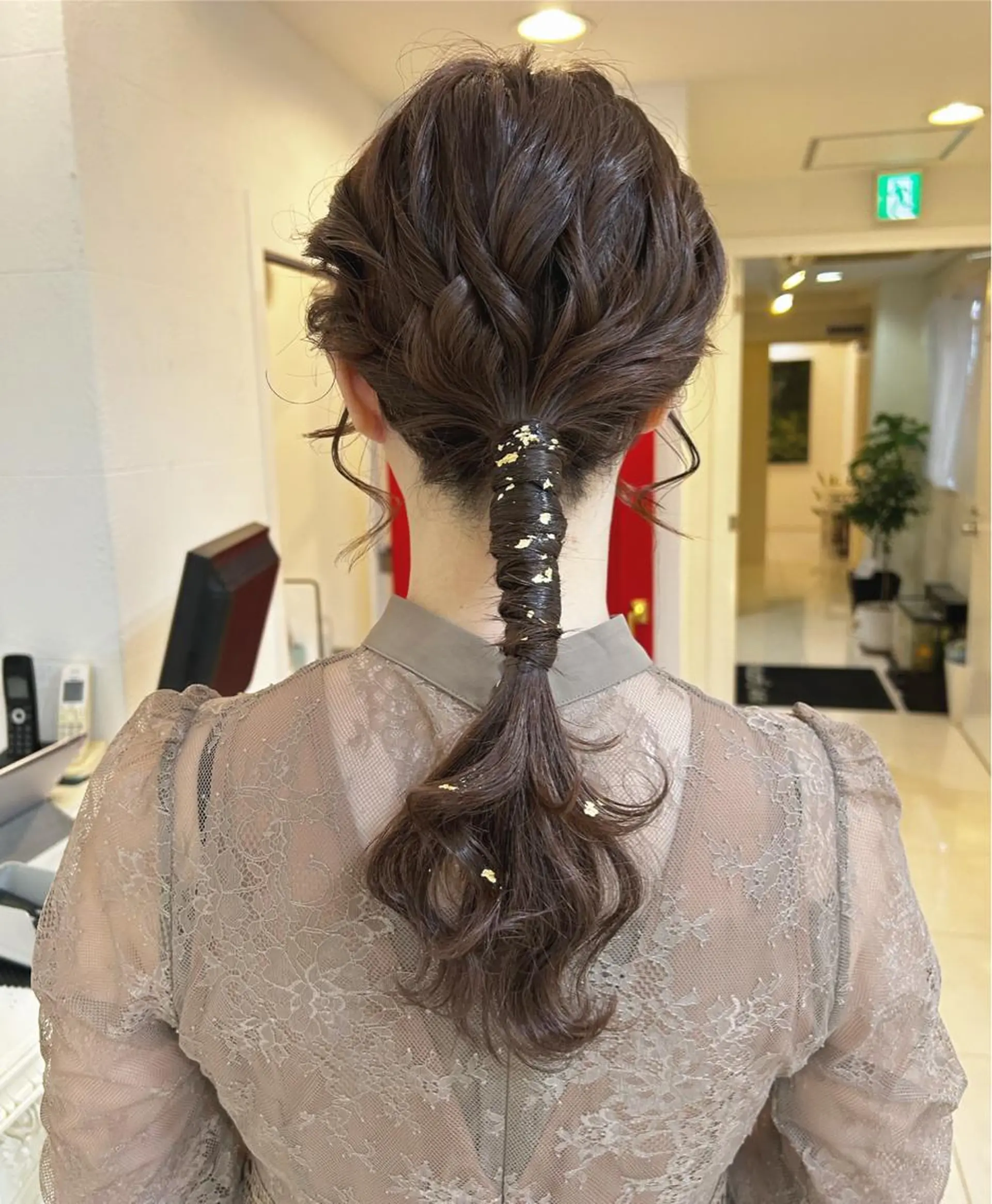 セミロング カラー ヘアアレンジ マツエク・マツパ アイブロウ ヘアセット 透明感カラー🫧ヘア セット🫧松本菜月の眉毛・アイブロウイメージ