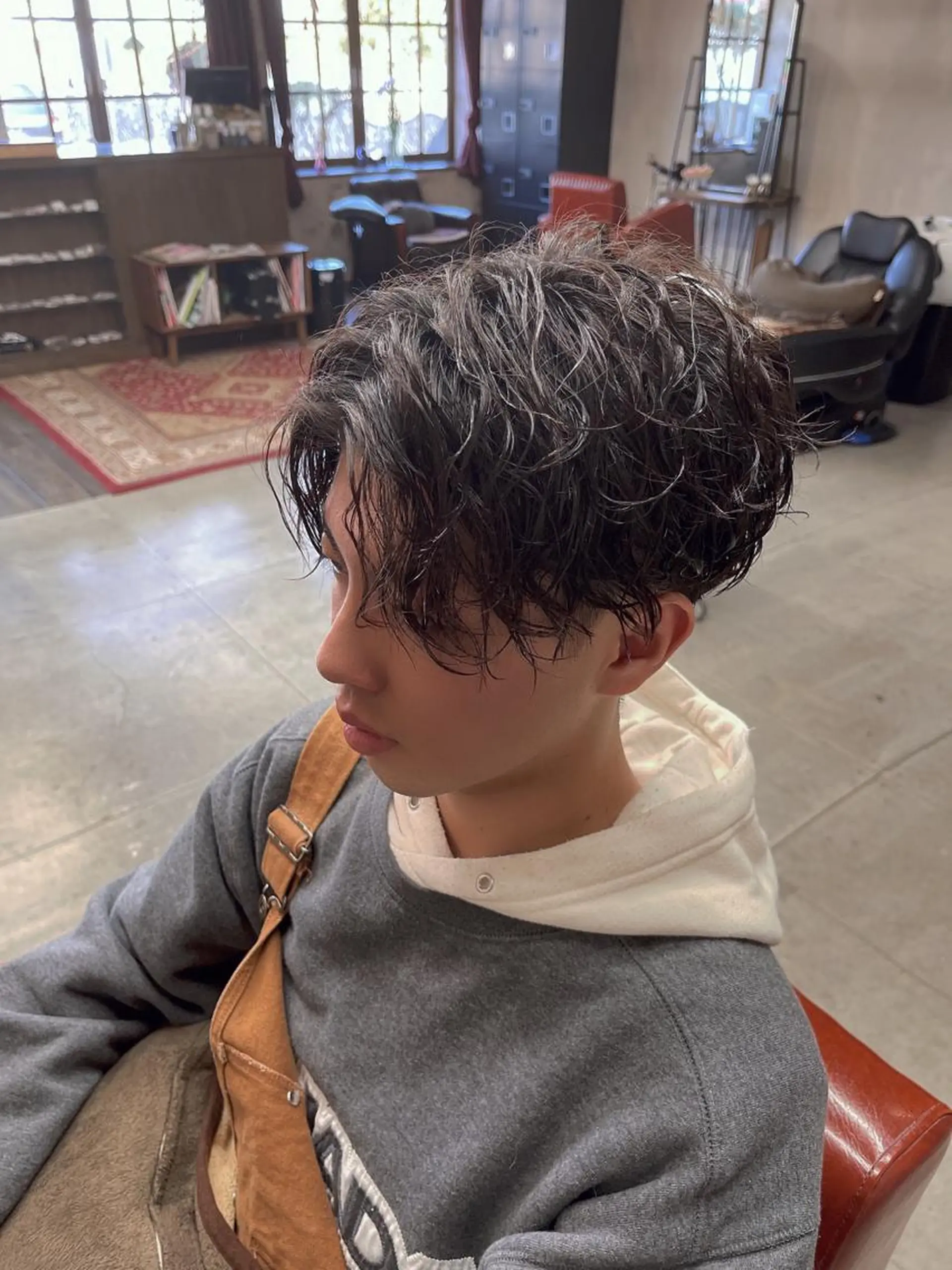 パーマ カット パーマ 片山 洋人のヘアスタイル
