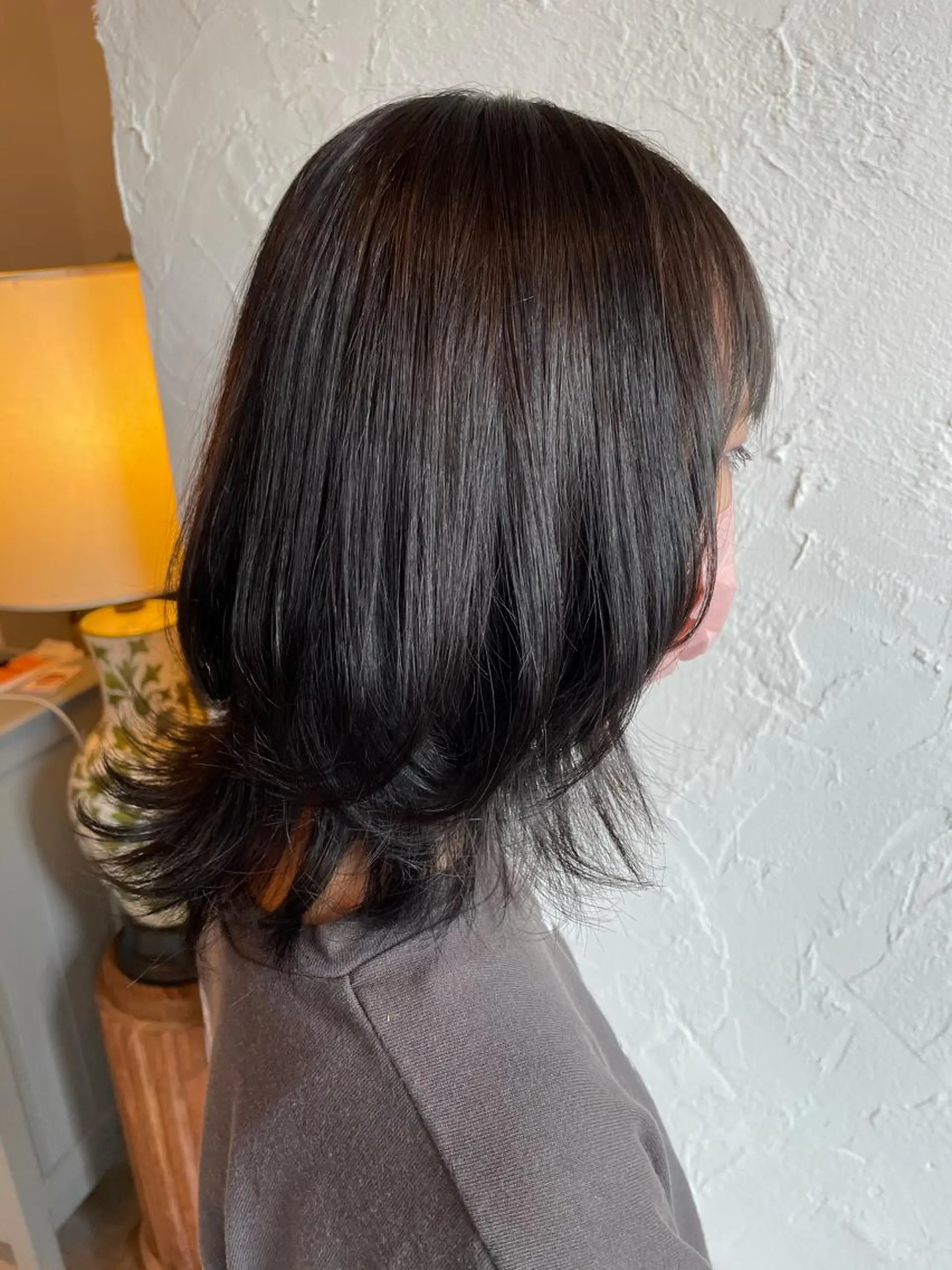 ミディアム 清水 美雪のヘアスタイル