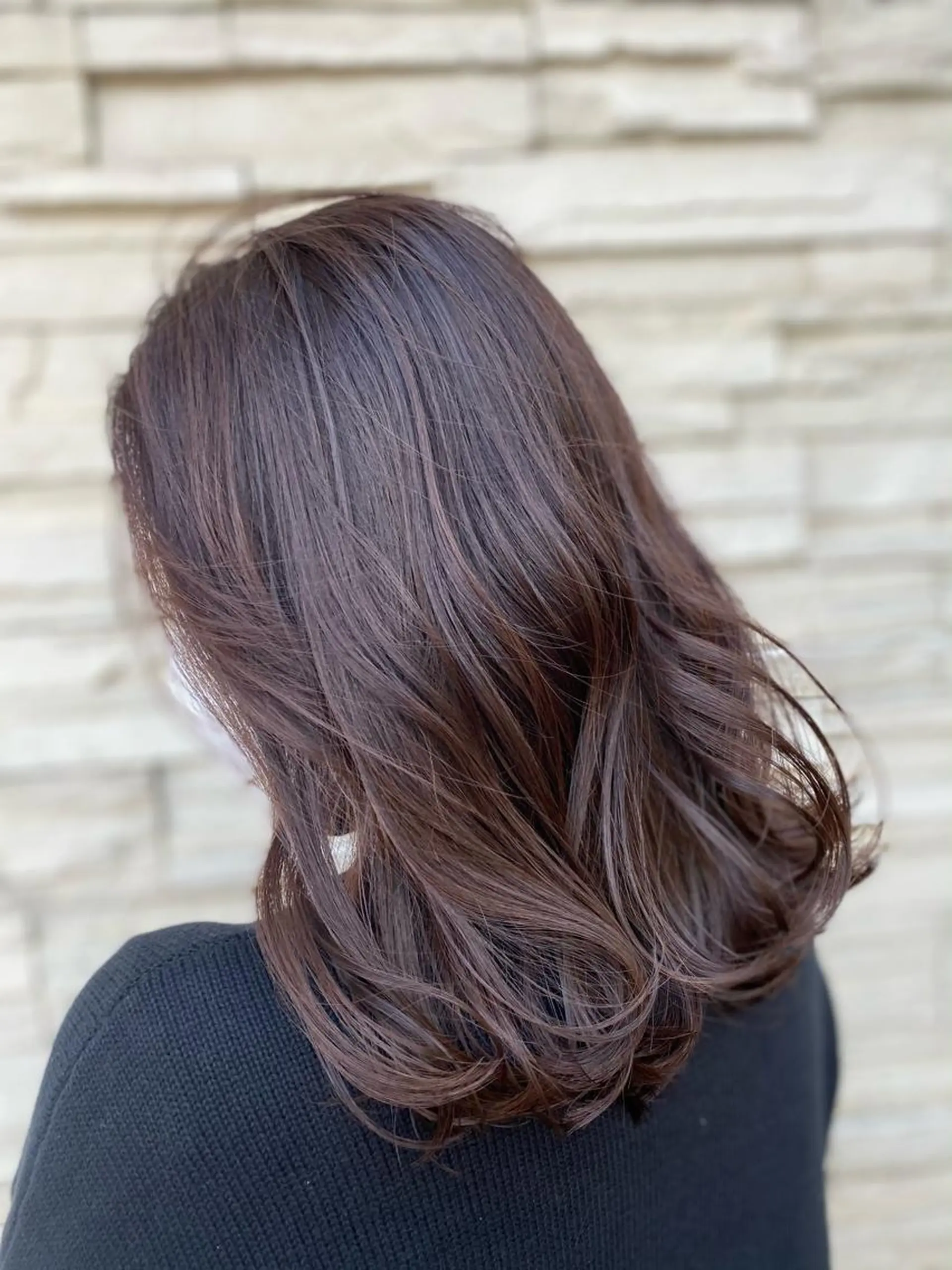 セミロング 😺ヒアリング 重視😺小川のヘアスタイル