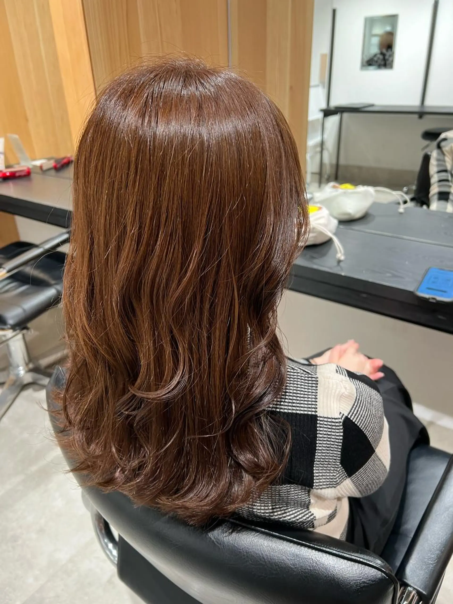 セミロング ヘアカラー トリートメント 艶髪 mayuka💖のヘアスタイル