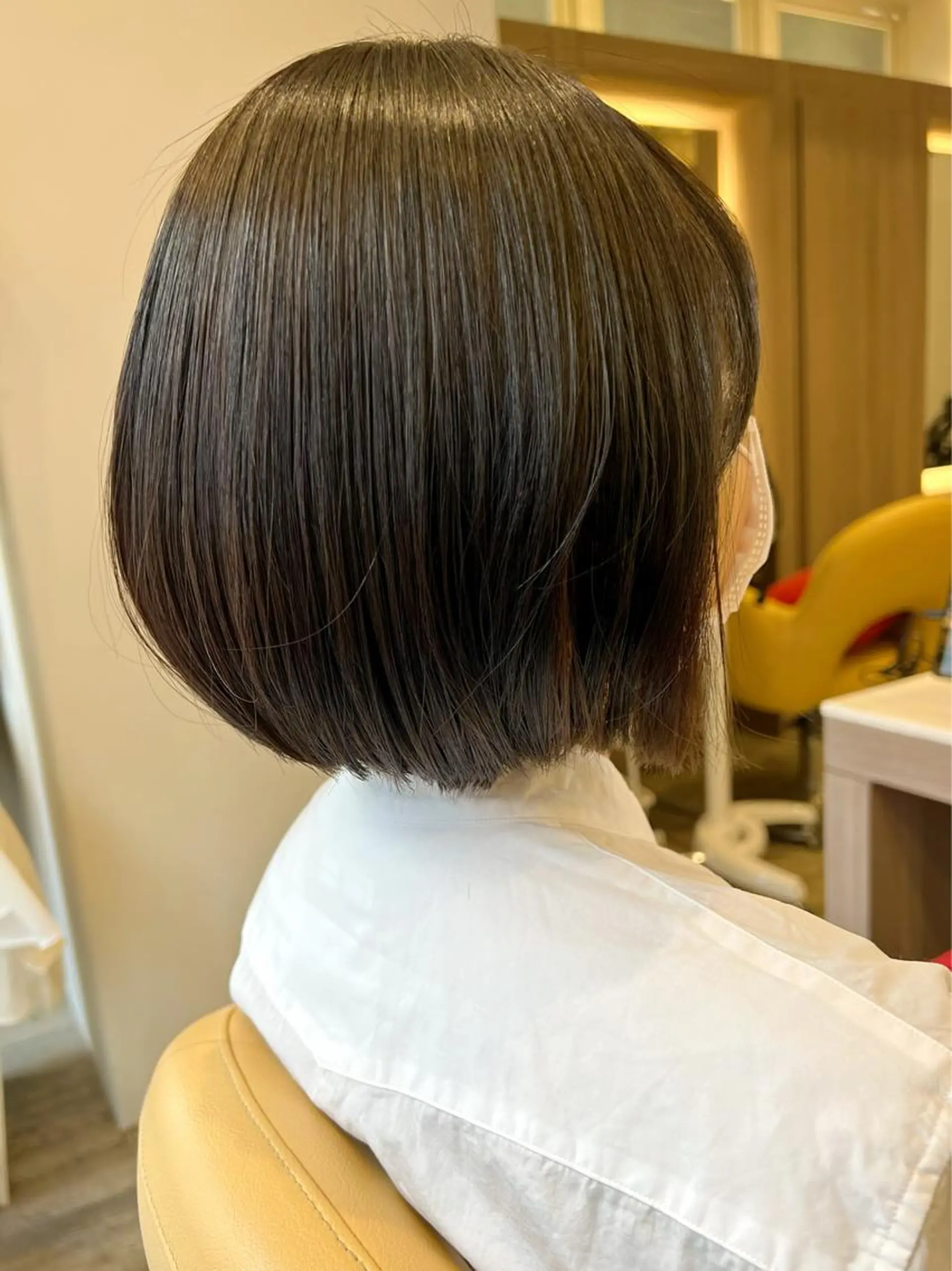 ショート カット トリートメント Soleria所属・艶髪/酸性ストレート 根本零のヘアスタイル