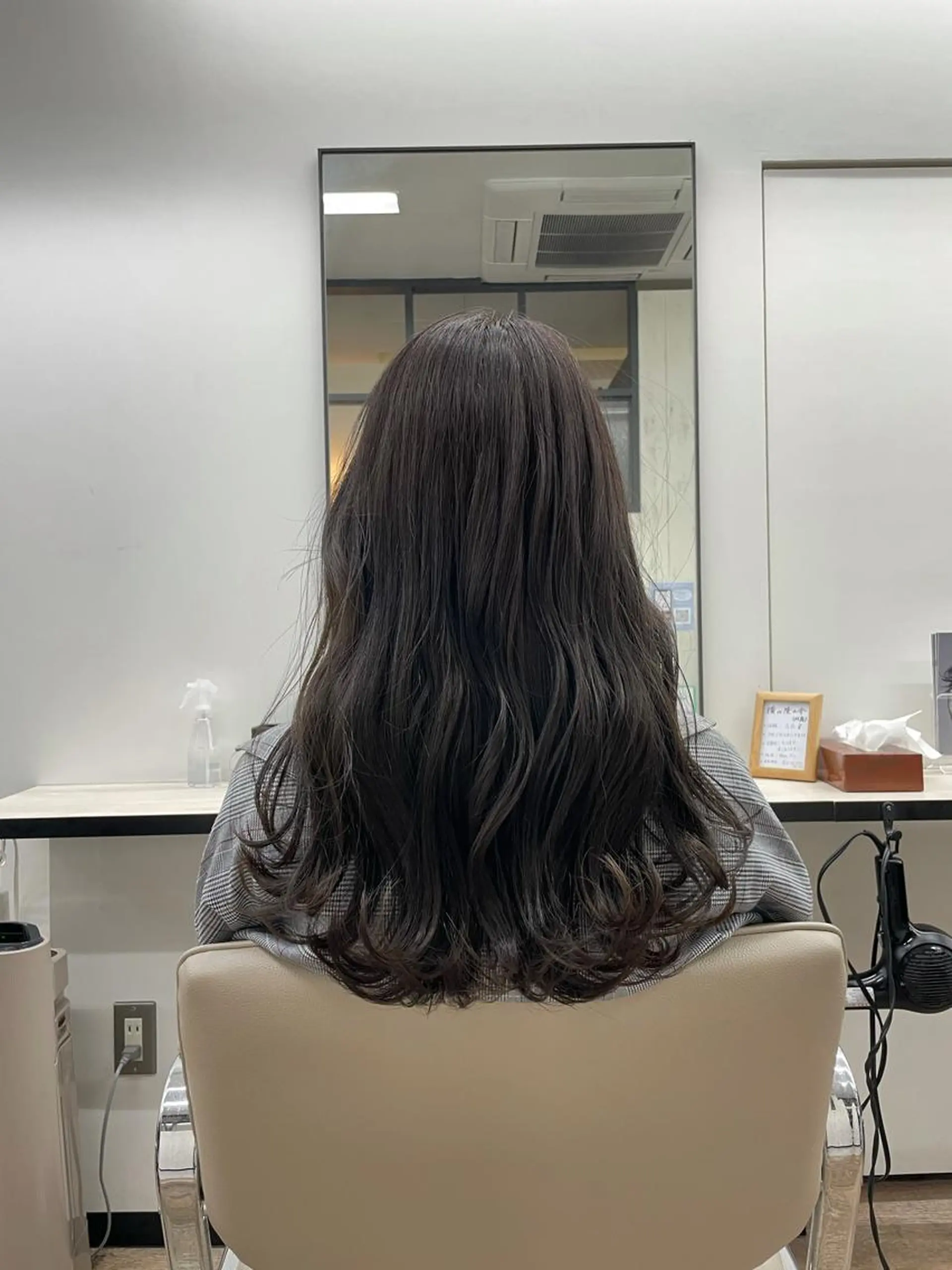 セミロング カラー 透明感カラー ヘアカラー トリートメント 栄/久屋大通り/韓国 /透明感/横山🩵のヘアスタイル