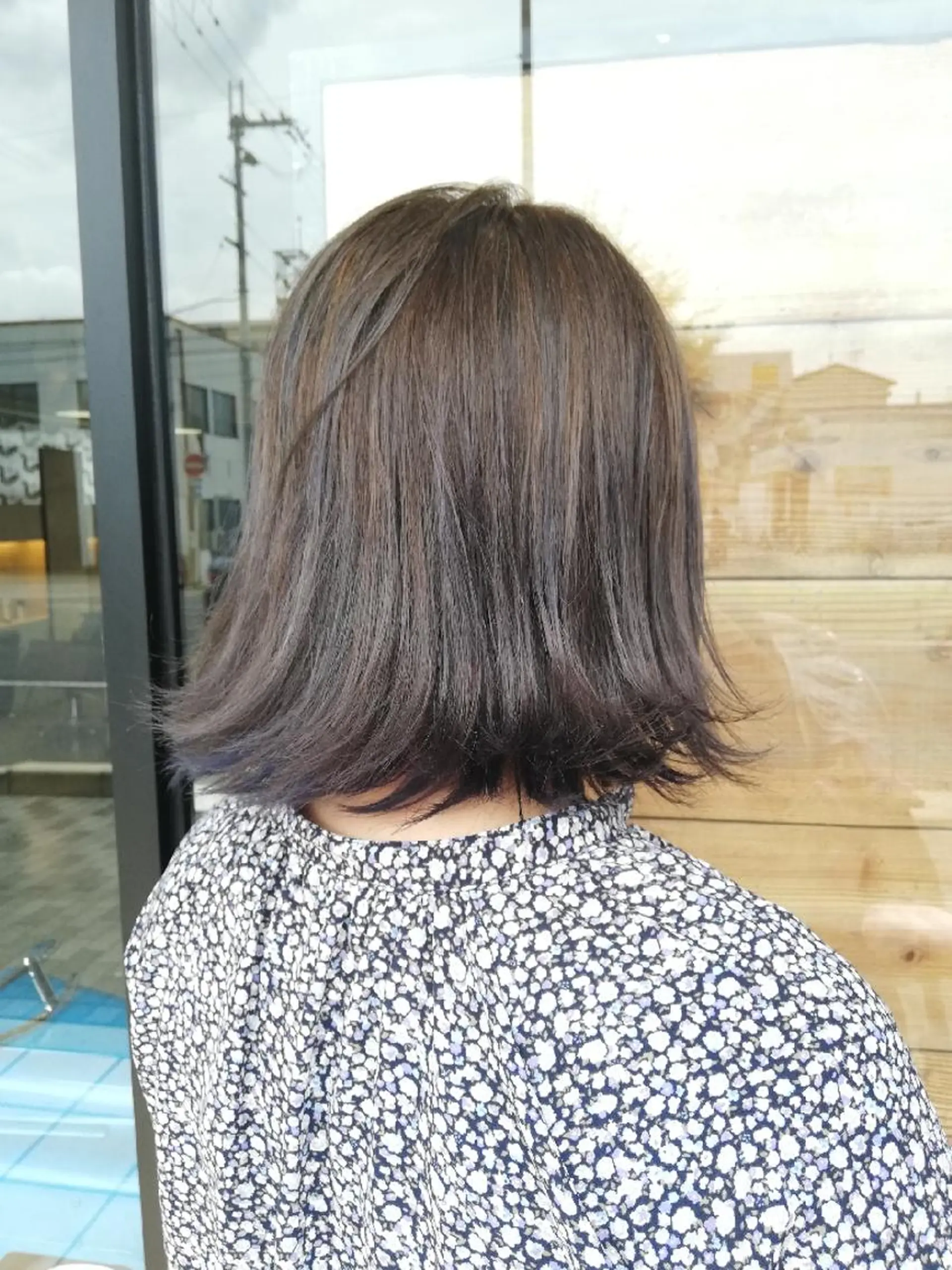 セミロング カラー カット ヘアカラー ★竹本 千春★のヘアスタイル