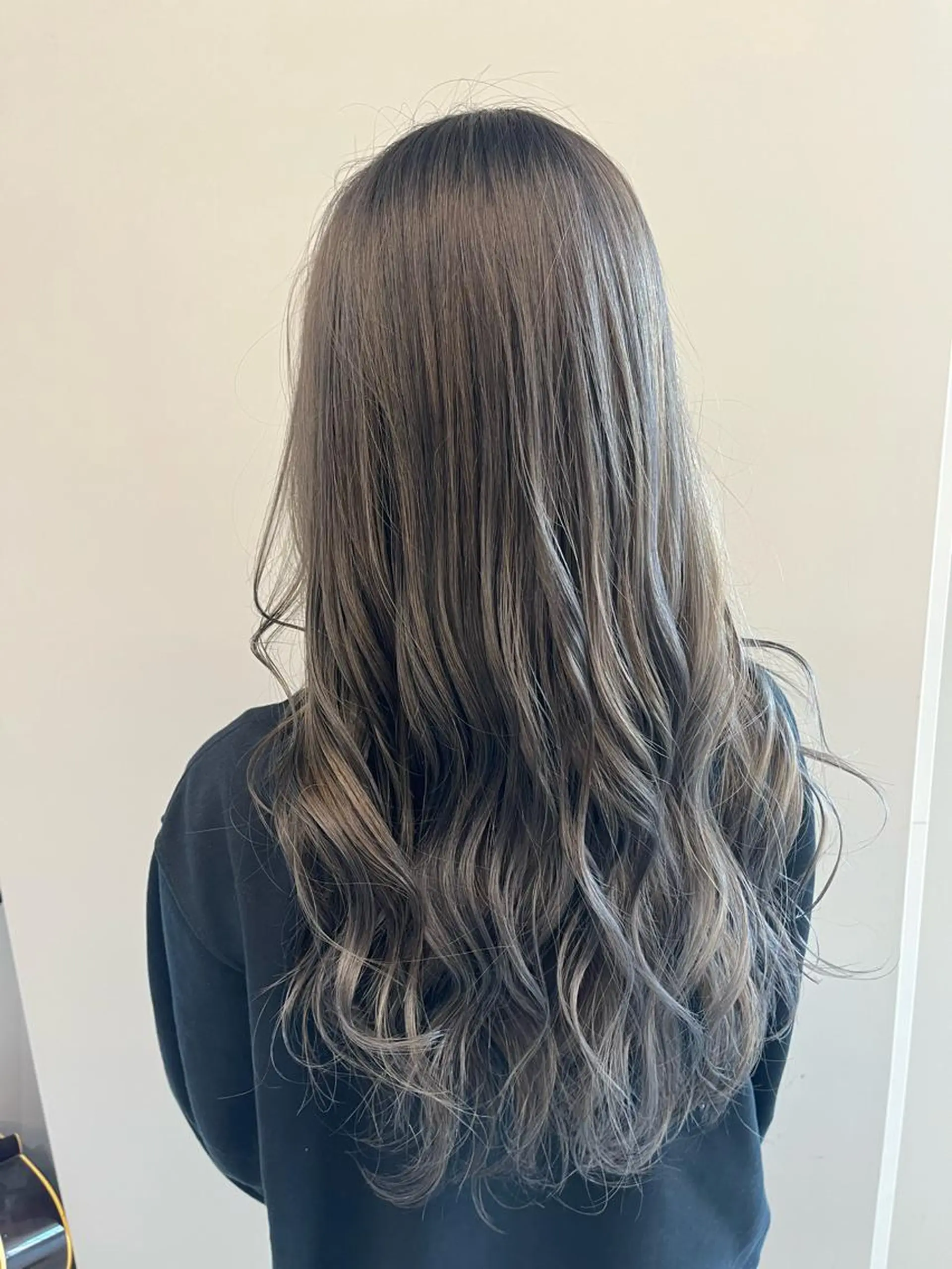 カラー ブリーチ 透明感カラー 髪質改善/韓国風 /岡崎/松尾優依のヘアスタイル