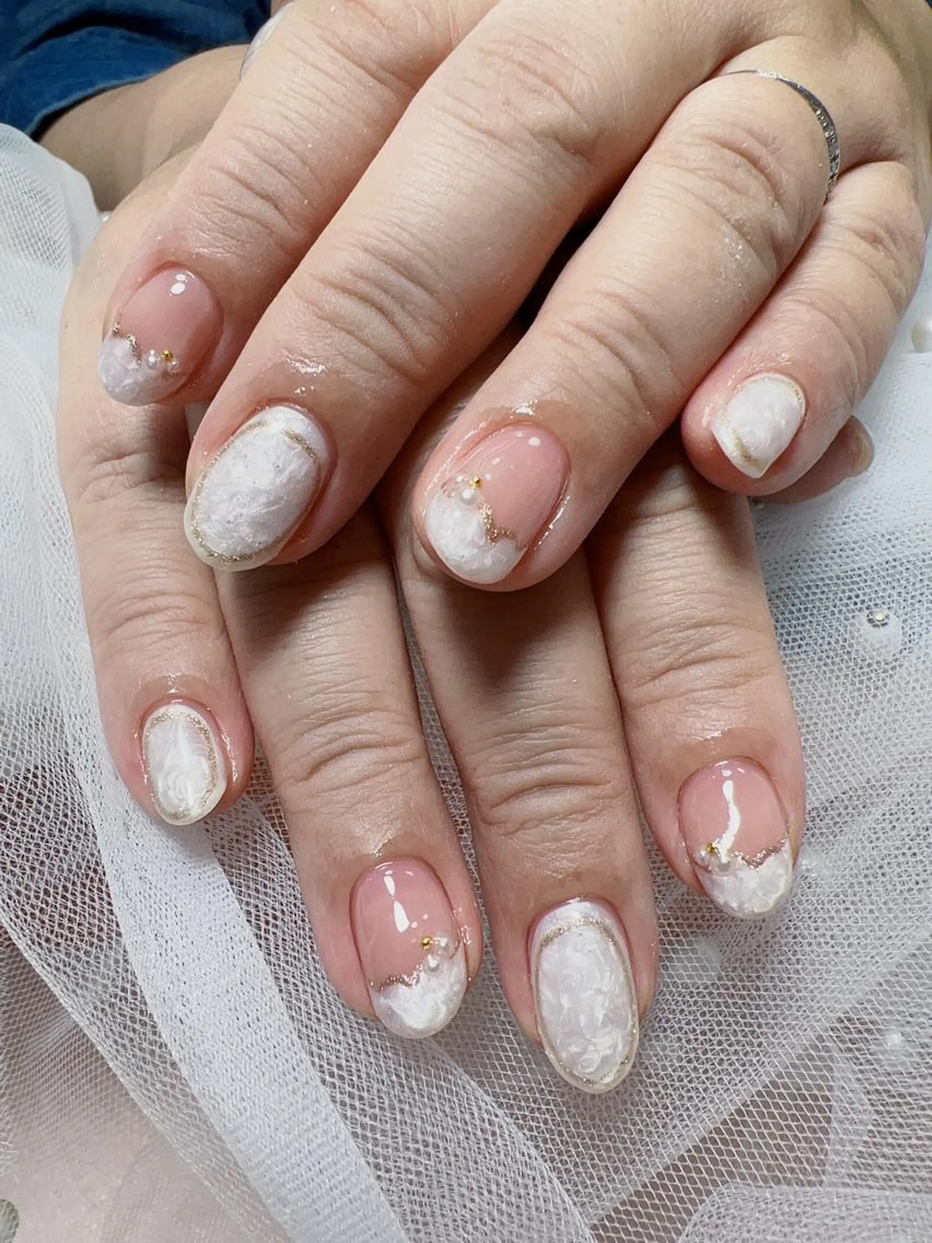 ショート カラー ネイル ハンドネイル Nail NaNaのネイルデザイン