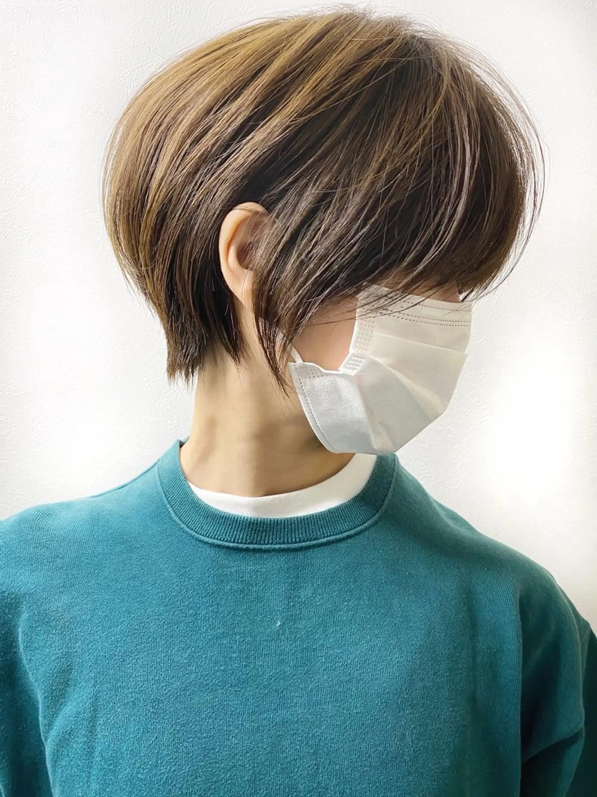 ショート カラー ハンサムショート ショートヘア STEP所属・STEP HIDEのヘアスタイル