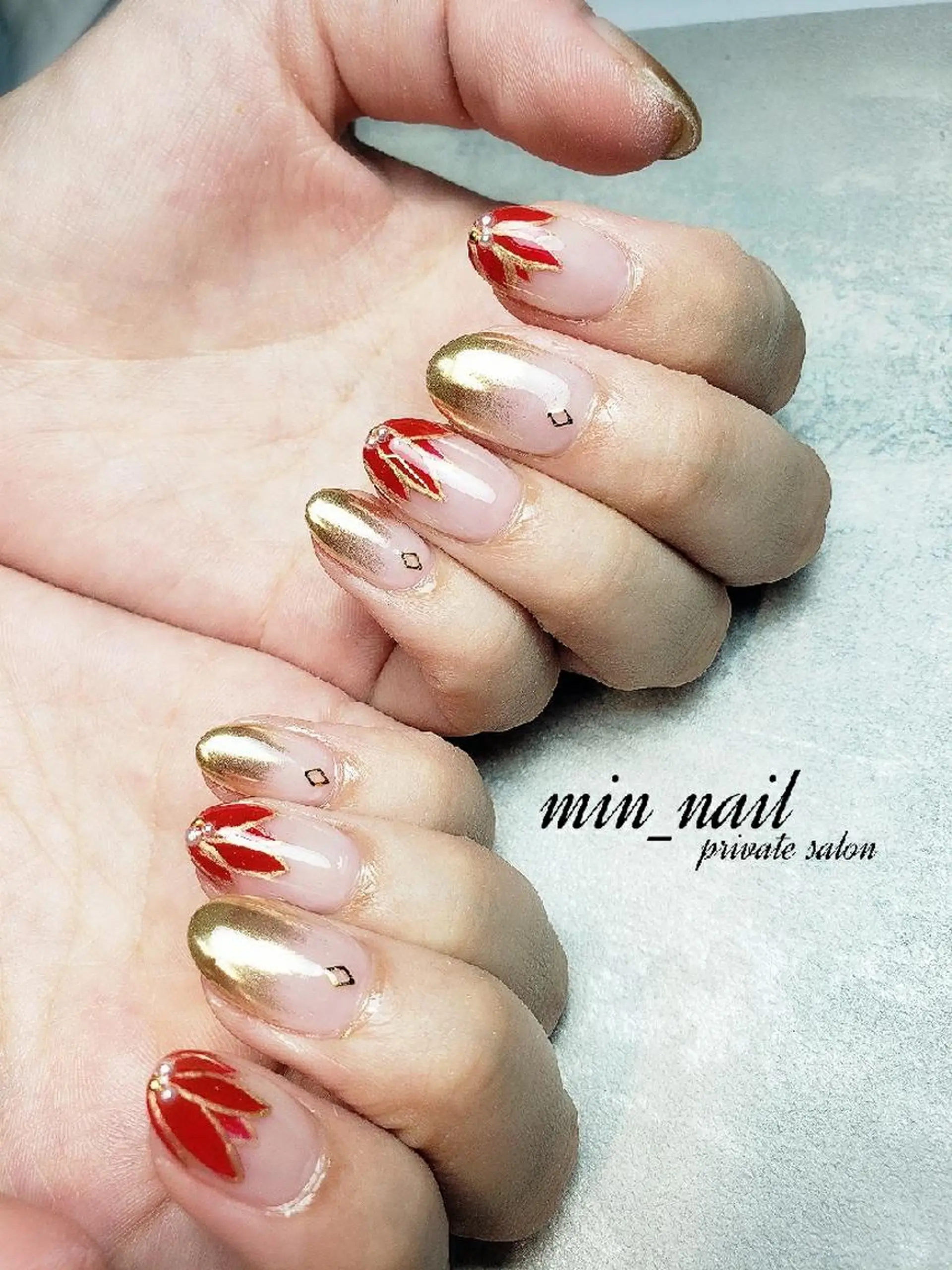 ネイル ハンドネイル プライベートサロン lienのネイルデザイン