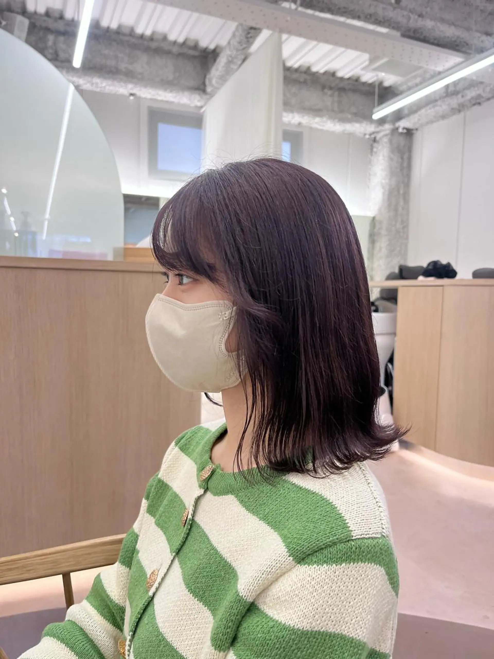 ミディアム カラー 暖色カラー／ ヘアセット🌛櫻井舞のヘアスタイル