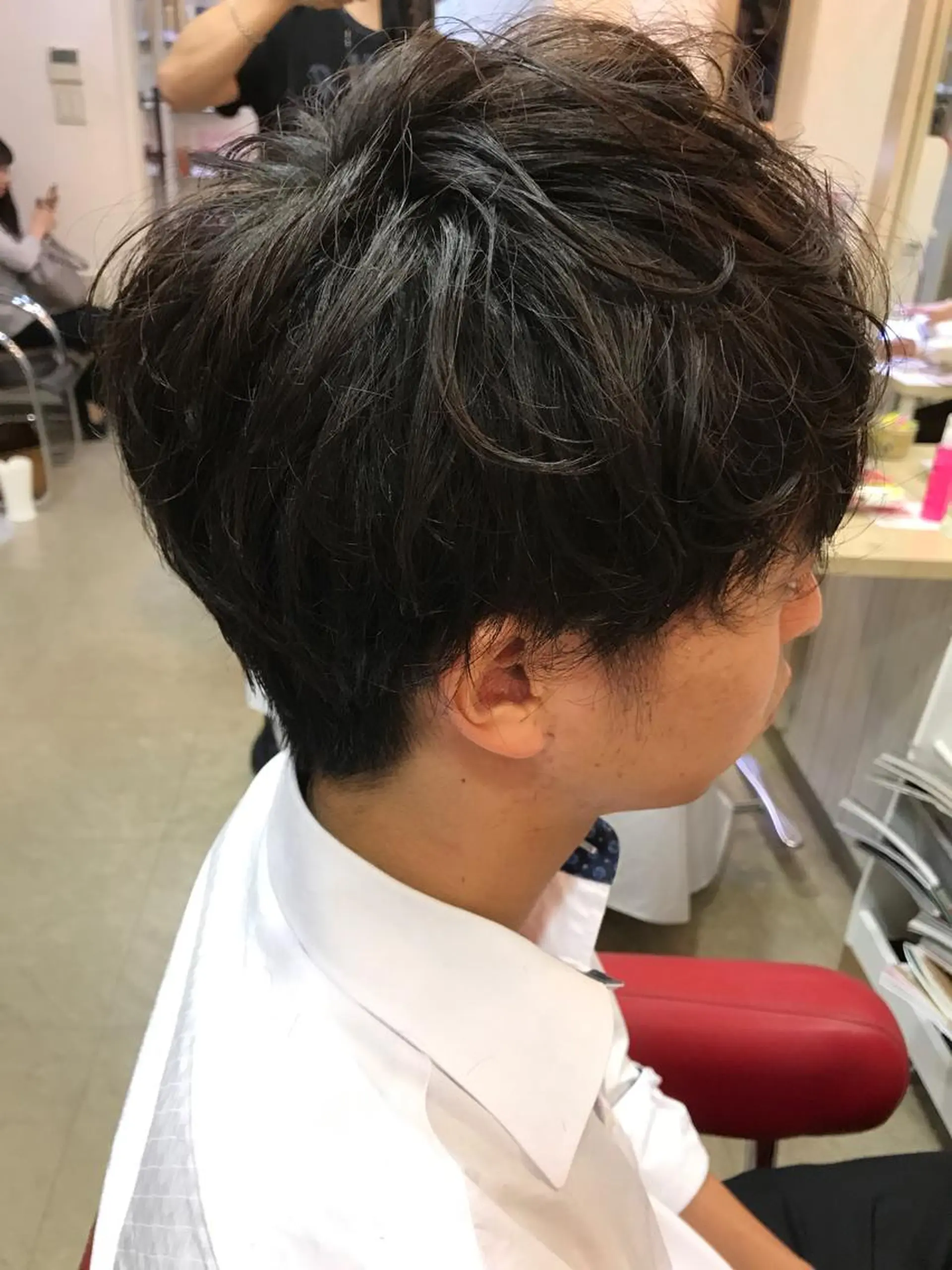 メンズ マッシュ 渋谷宮益坂 omoのヘアスタイル