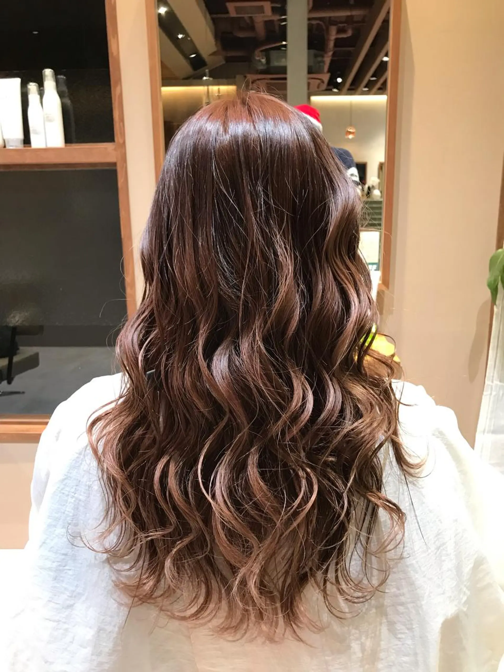 ロング 山崎 光瑠のヘアスタイル