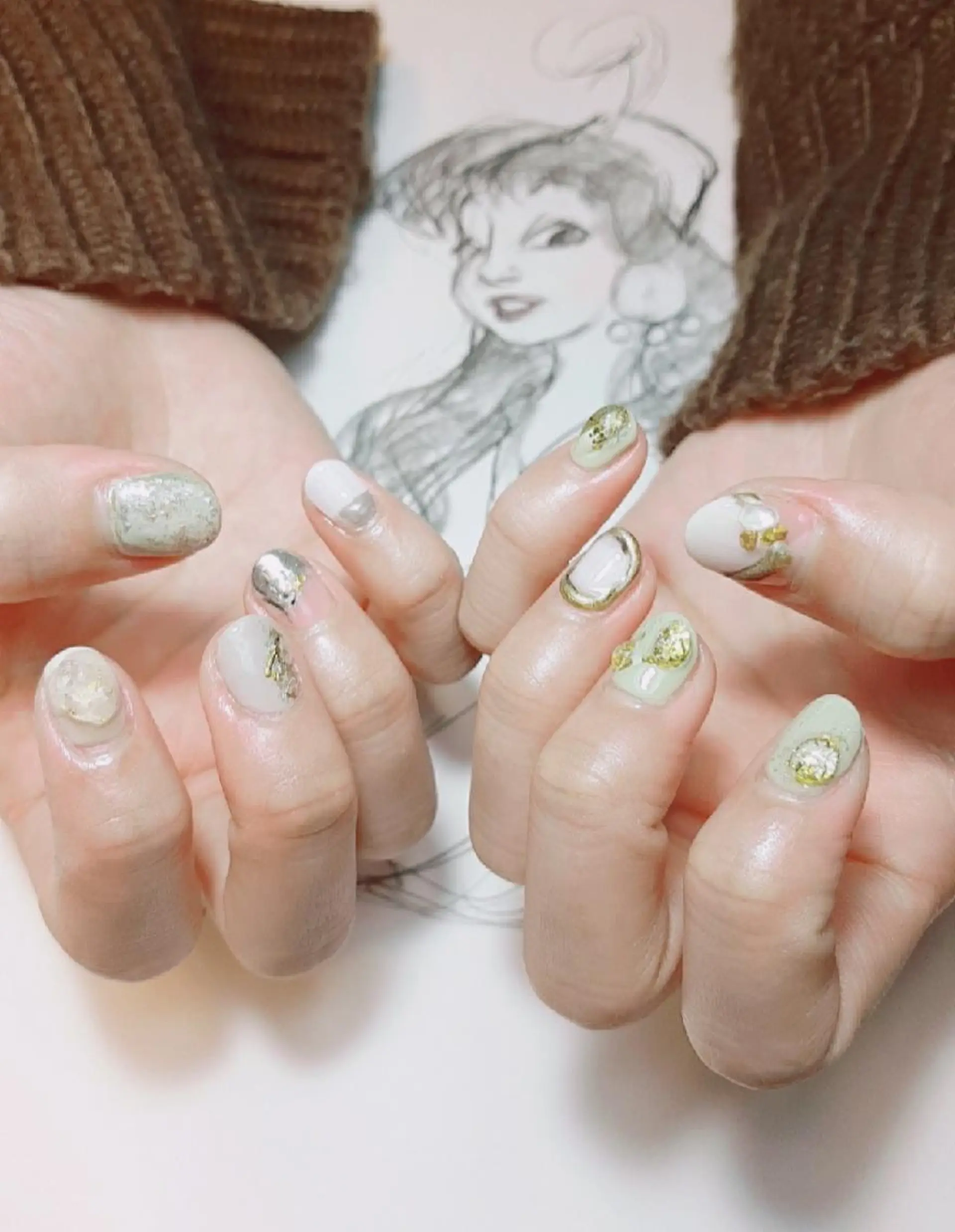 ネイル ニュアンスネイル owlnail /持込みデザイン専門のネイルデザイン