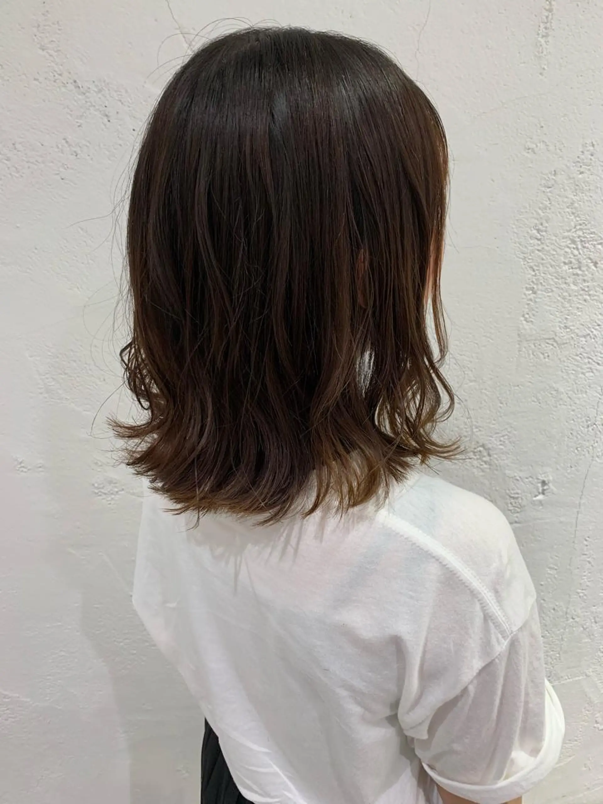 ミディアム 🫧透明感カラー/ ボブ/小笠原汐海🪽のヘアスタイル